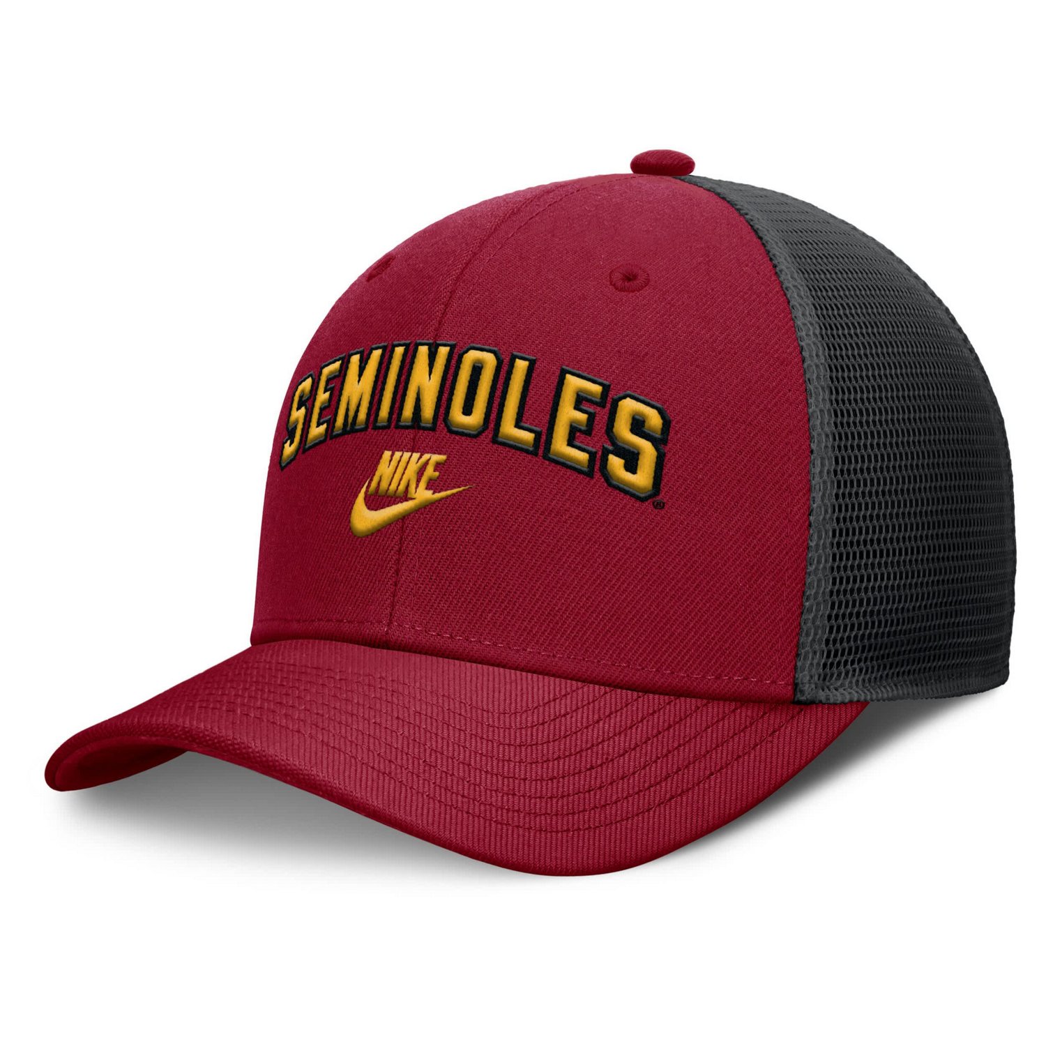 Nike Florida State Seminoles Legacy Arch Rise Performance Trucker Adjustable Hat