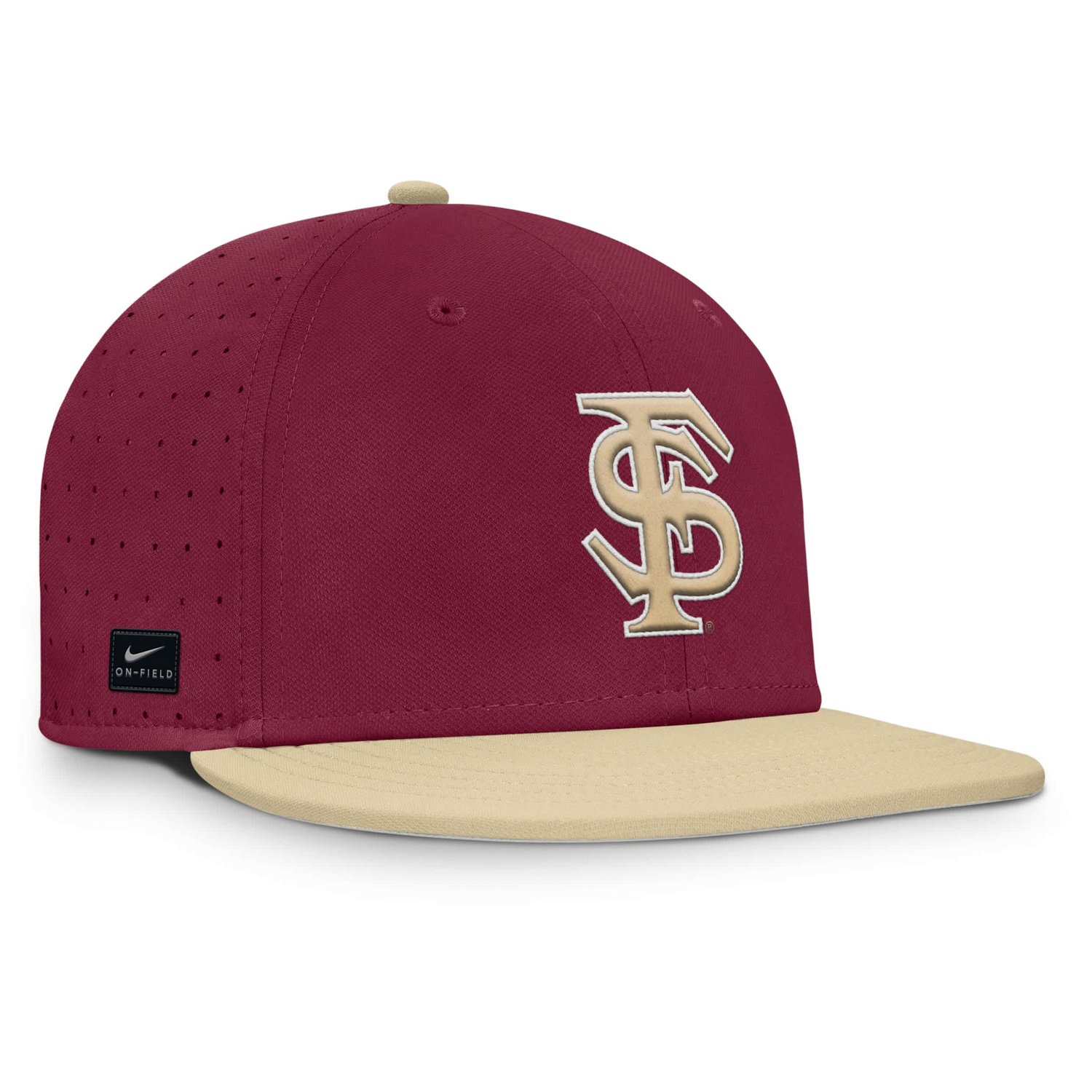 Nike Florida State Seminoles On-Field Dugout True Performance Fitted Hat - view number 3