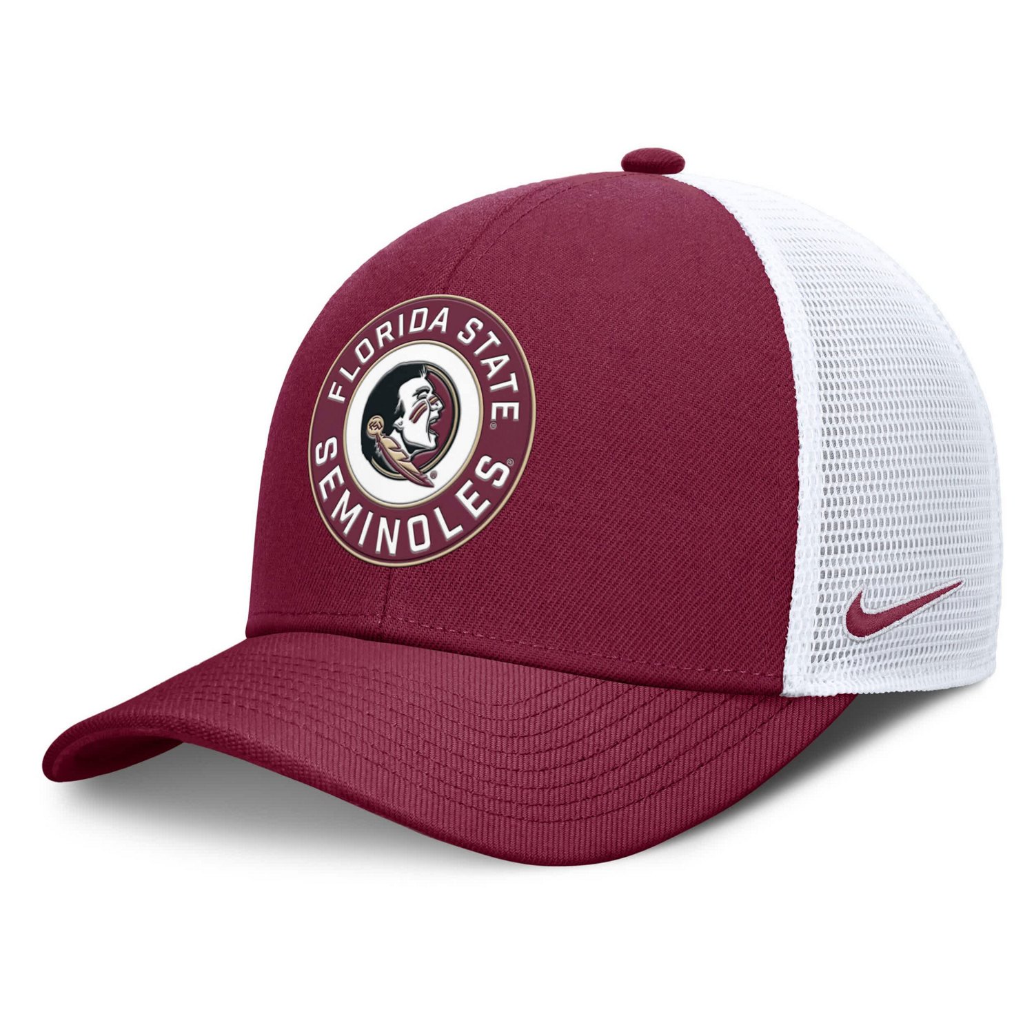 Nike Florida State Seminoles Rise Primetime Performance Trucker Adjustable Hat