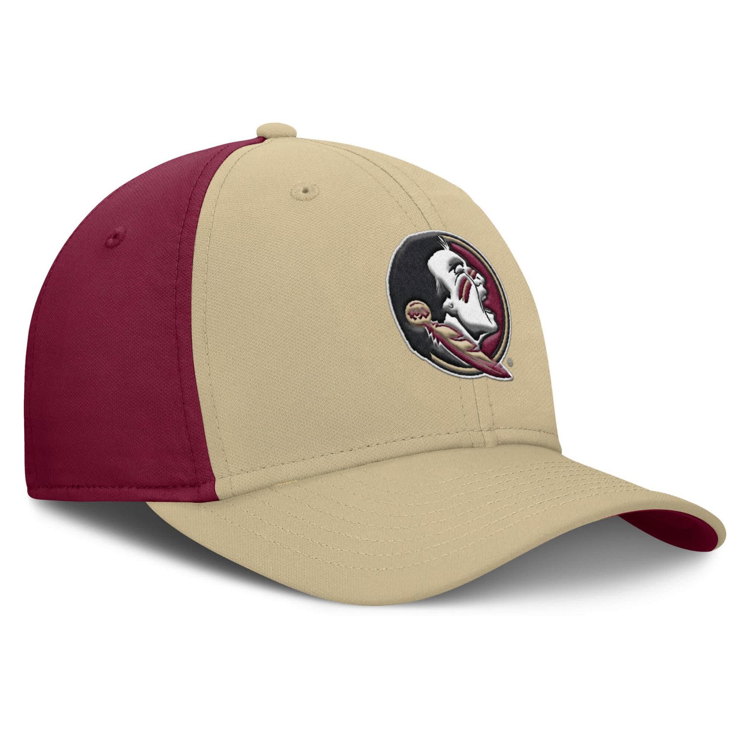 Nike Garnet Florida State Seminoles 2025 Sideline Rise Local Performance Flex Hat - view number 3