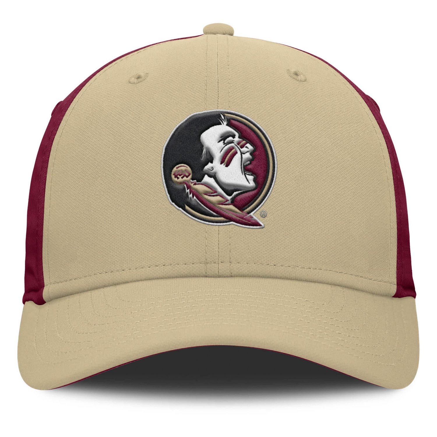 Nike Garnet Florida State Seminoles 2025 Sideline Rise Local Performance Flex Hat - view number 2