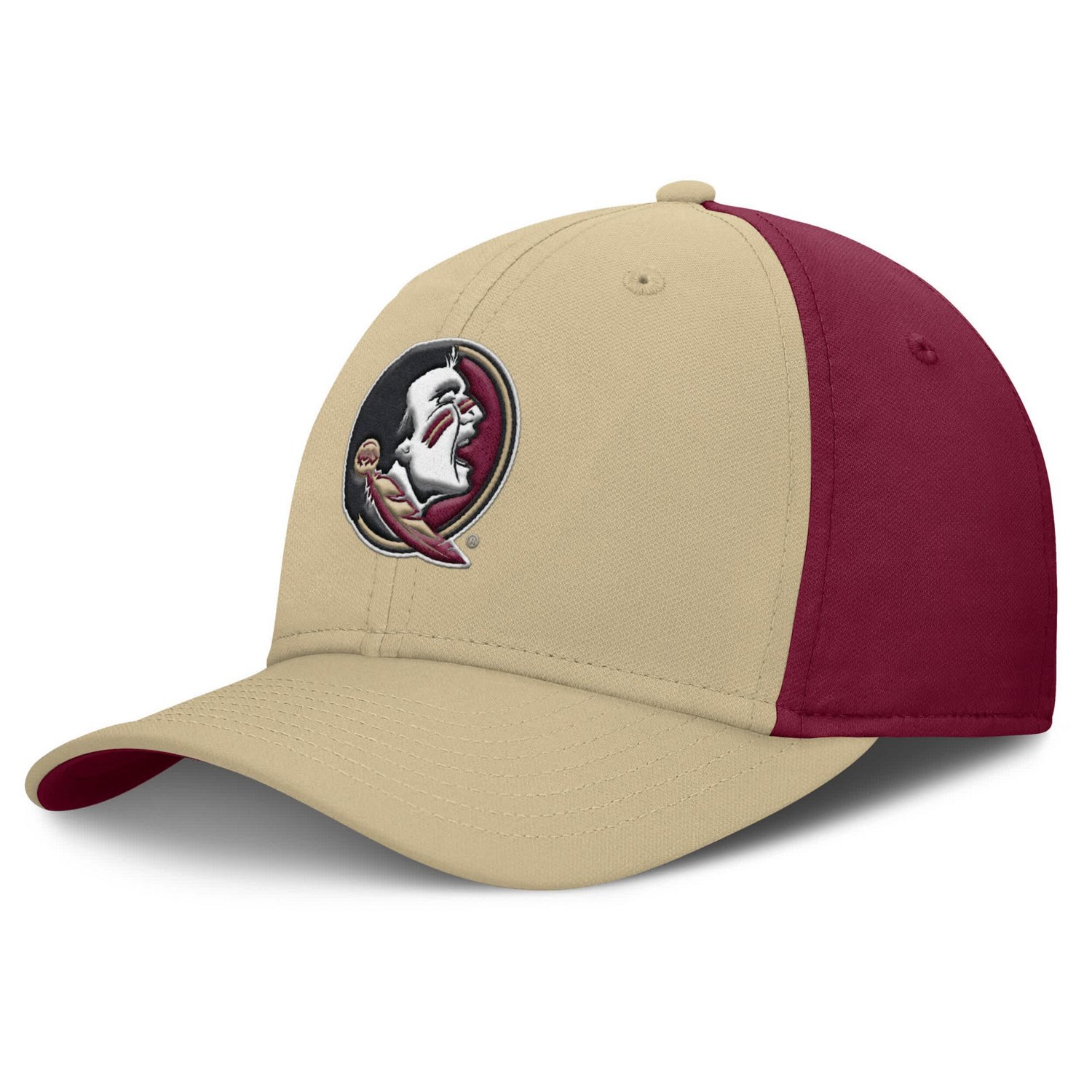 Nike Garnet Florida State Seminoles 2025 Sideline Rise Local Performance Flex Hat