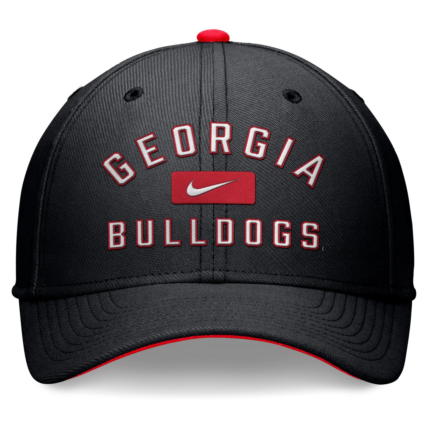 Nike Georgia Bulldogs Primetime Rise Swoosh Flex Hat                                                                             - view number 2