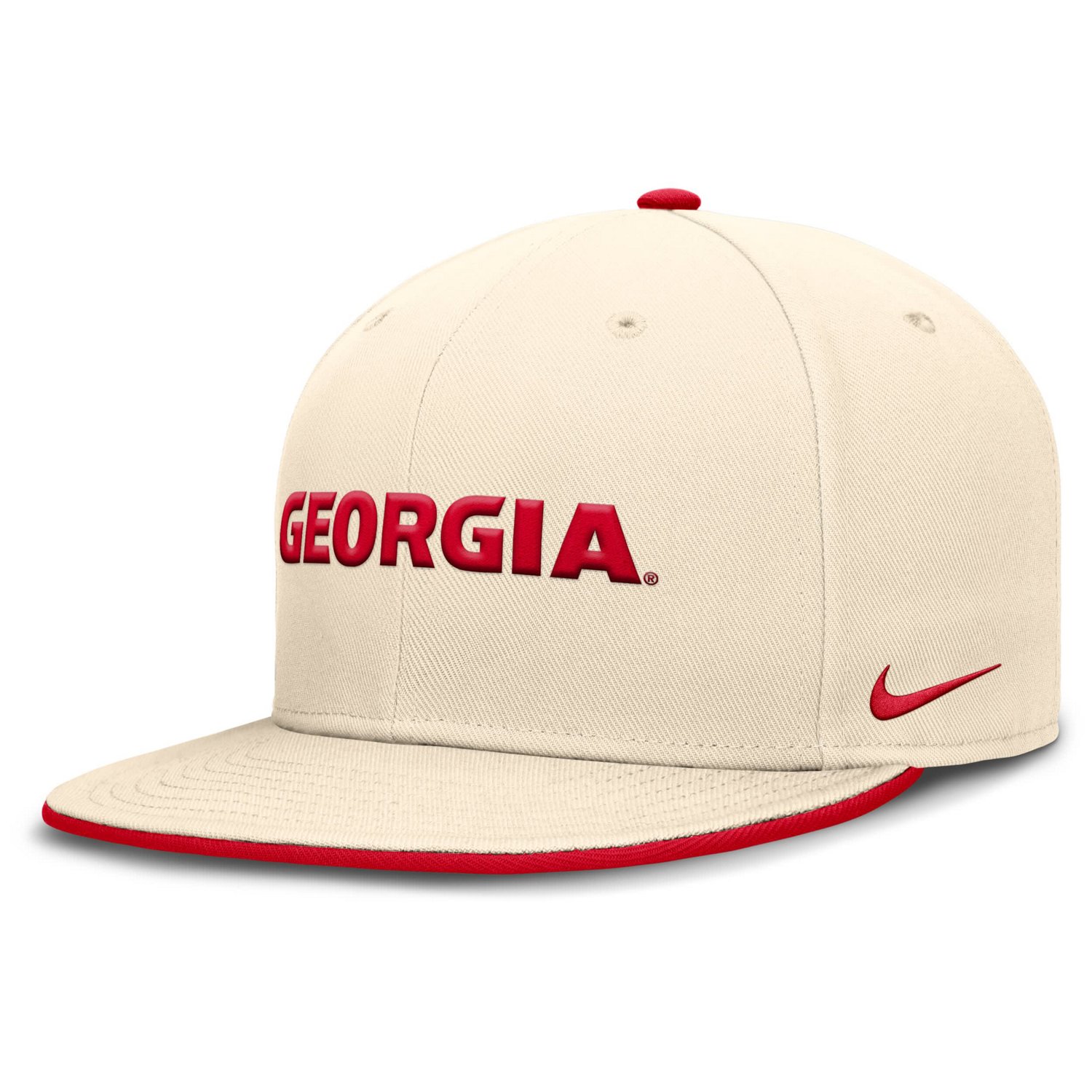 Nike Georgia Bulldogs Primetime True Performance Fitted Hat - view number 3