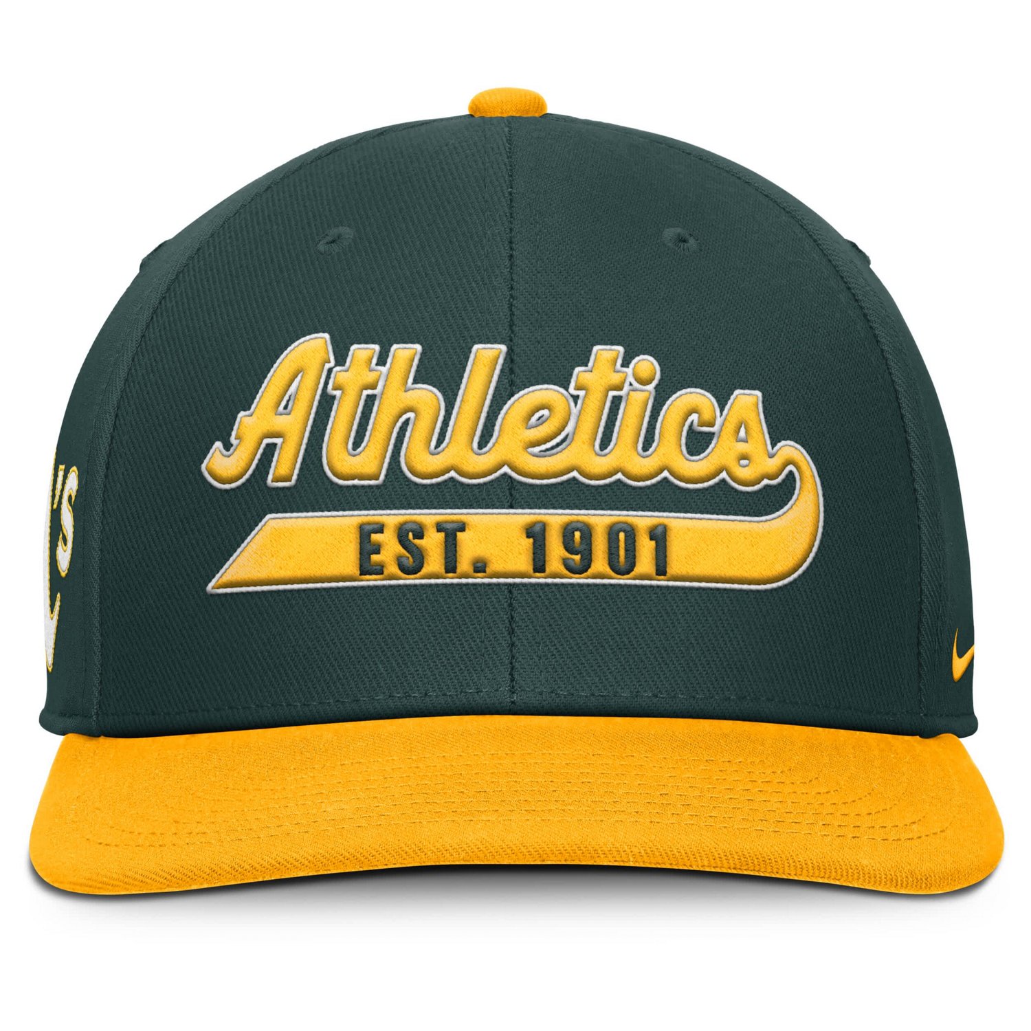 Nike Gold Athletics Pro Performance Snapback Hat                                                                                 - view number 2
