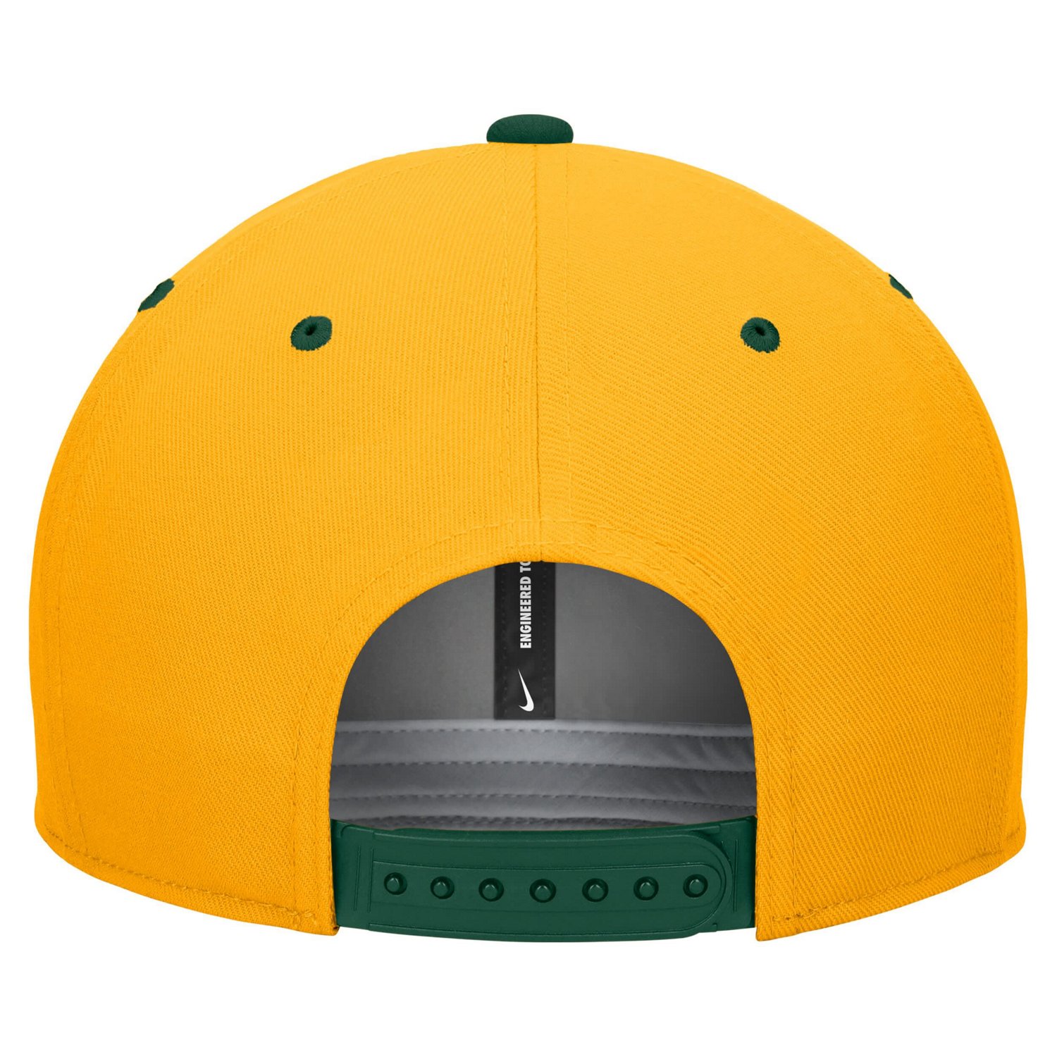 Nike Gold Baylor Bears Pro Performance Snapback Hat                                                                              - view number 3