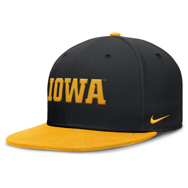 Nike Gold Iowa Hawk… - image