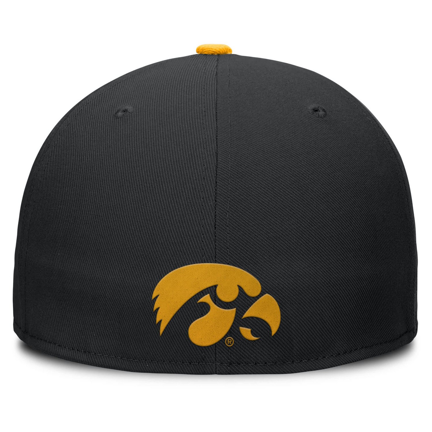 Nike Gold Iowa Hawkeyes Two-Tone Primetime Performance Fitted Hat - view number 4