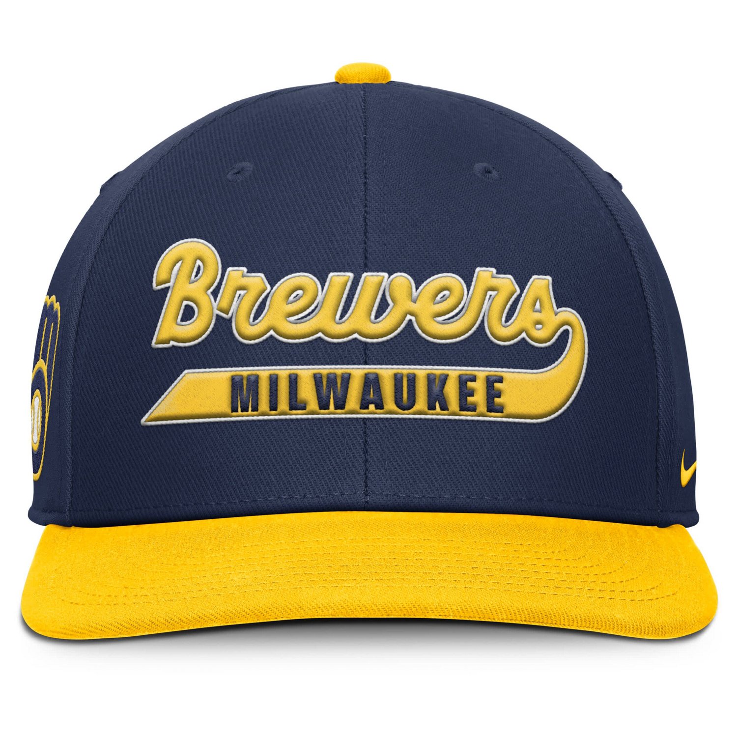 Nike Gold Milwaukee Brewers Pro Performance Snapback Hat