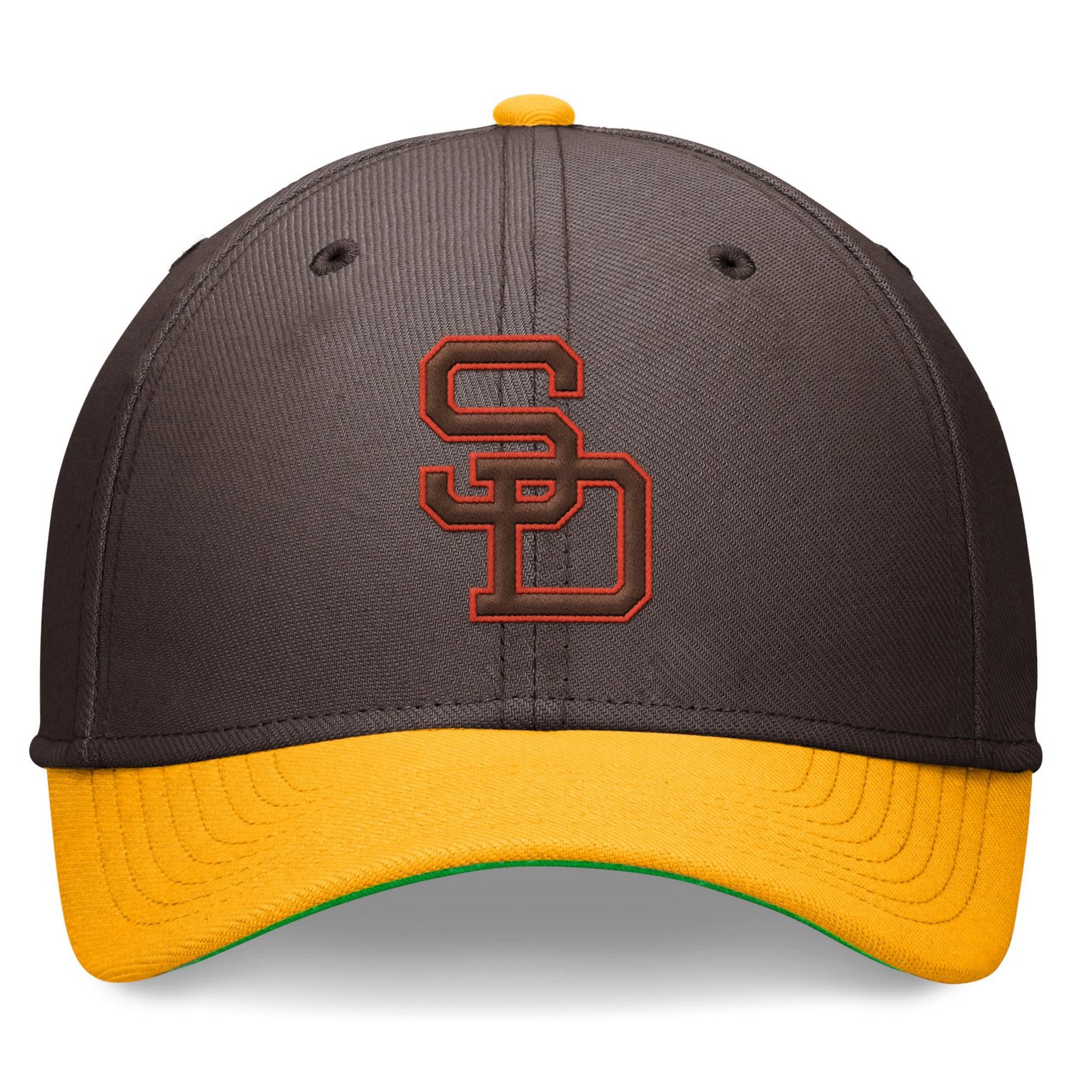 Nike Gold San Diego Padres Cooperstown Collection Rewind Swooshflex Performance Hat - view number 2