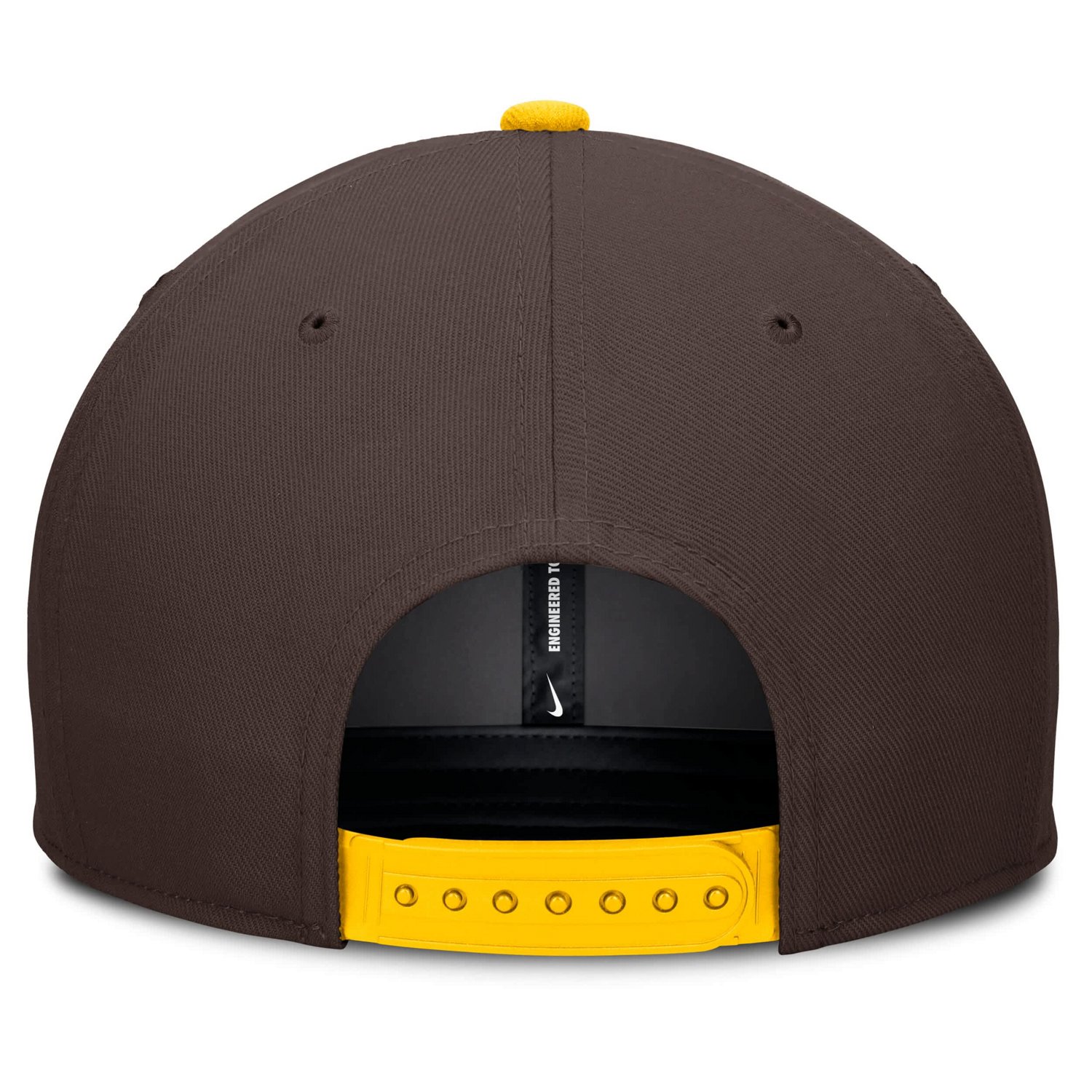 Nike Gold San Diego Padres Pro Performance Snapback Hat - view number 4