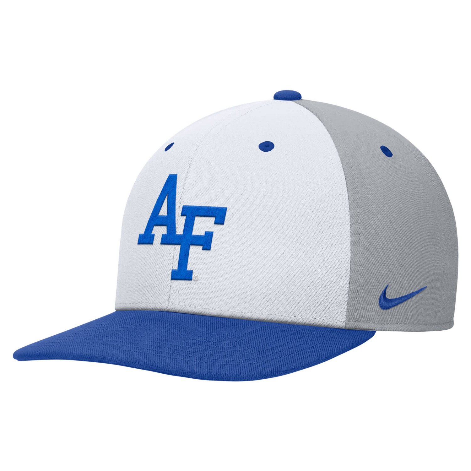 Nike Gray Air Force Falcons Pro Performance Snapback Hat                                                                         - view number 2