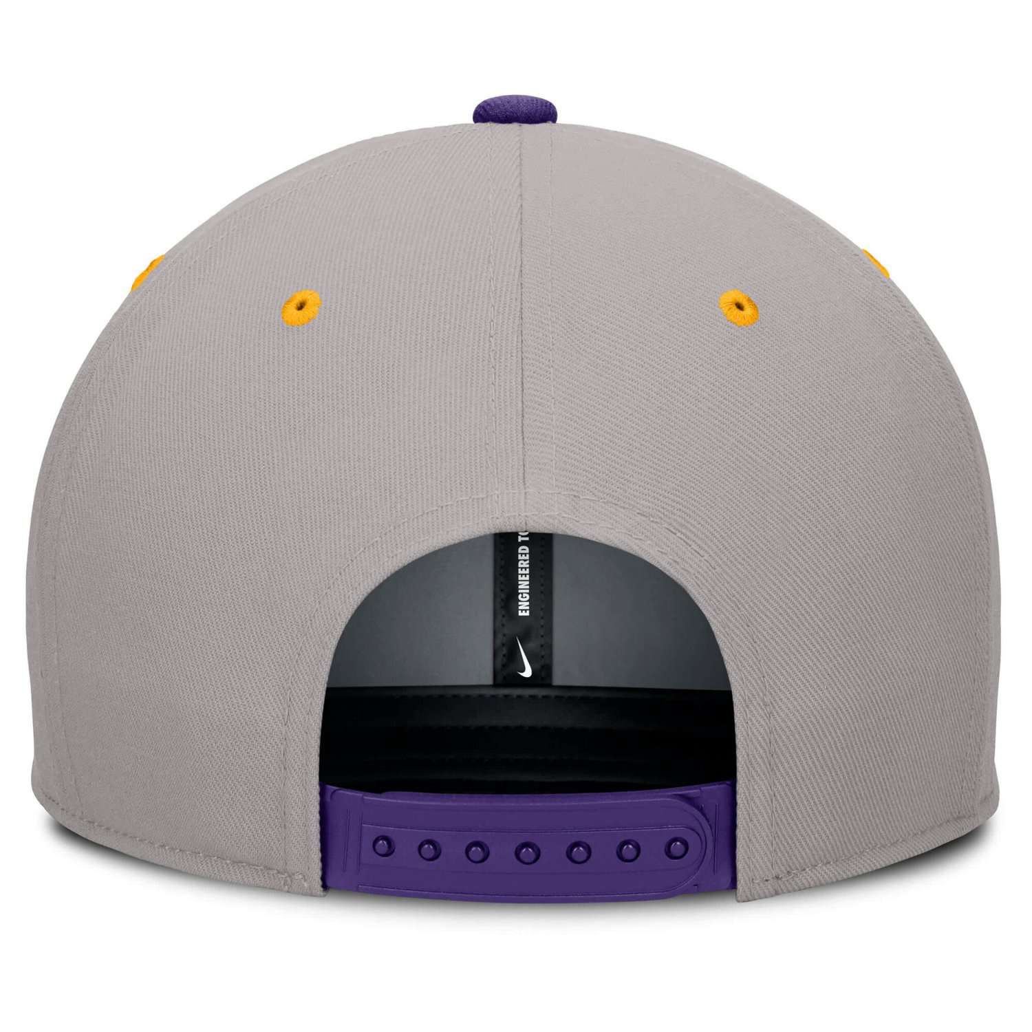 Nike Gray LSU Tigers Prep Pro Performance Snapback Hat - view number 4
