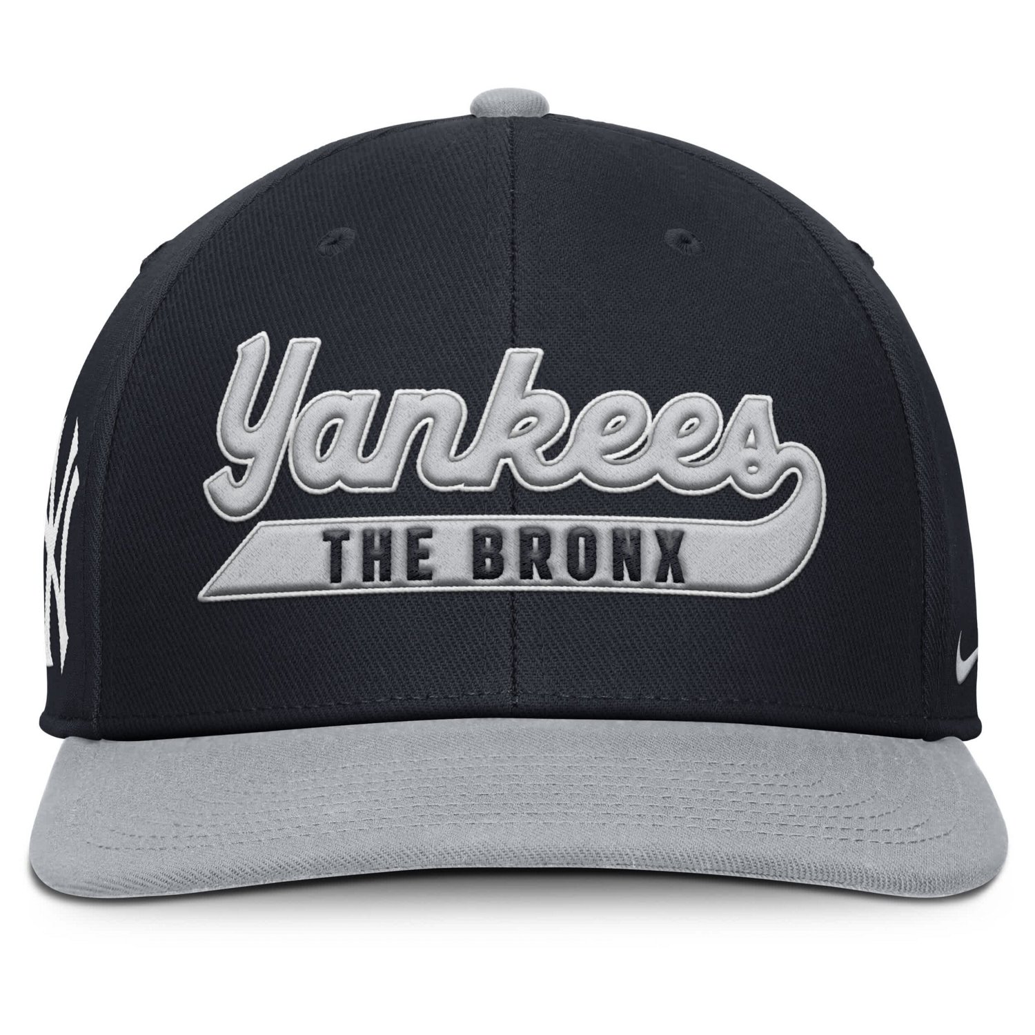 Nike Gray New York Yankees Pro Performance Snapback Hat - view number 2