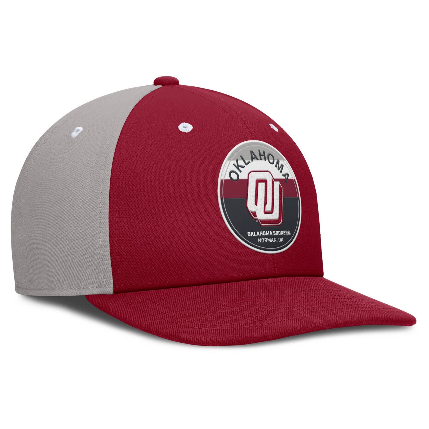 Nike Gray Oklahoma Sooners Prep Pro Performance Snapback Hat