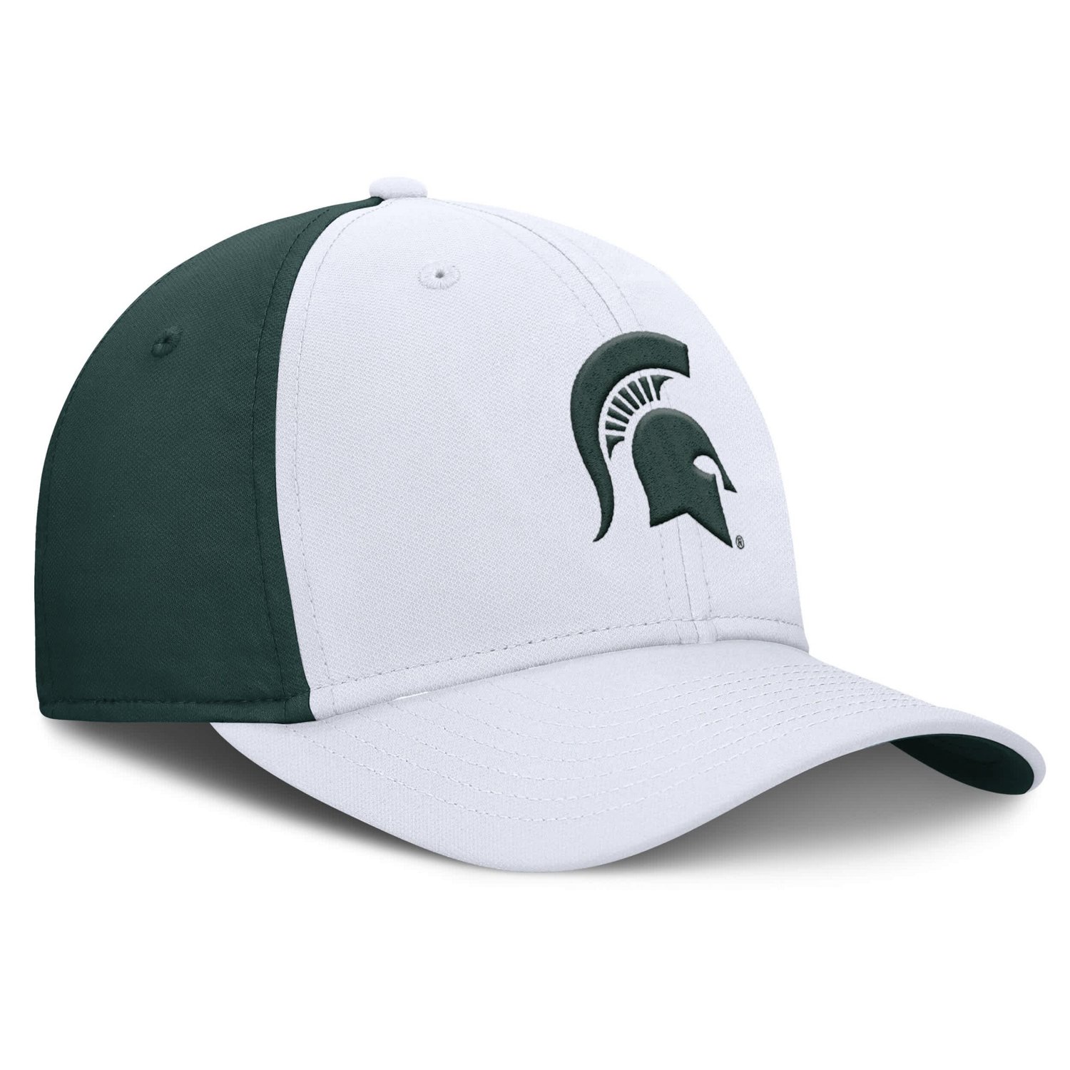 Nike Green Michigan State Spartans 2025 Sideline Rise Local Performance Flex Hat - view number 3