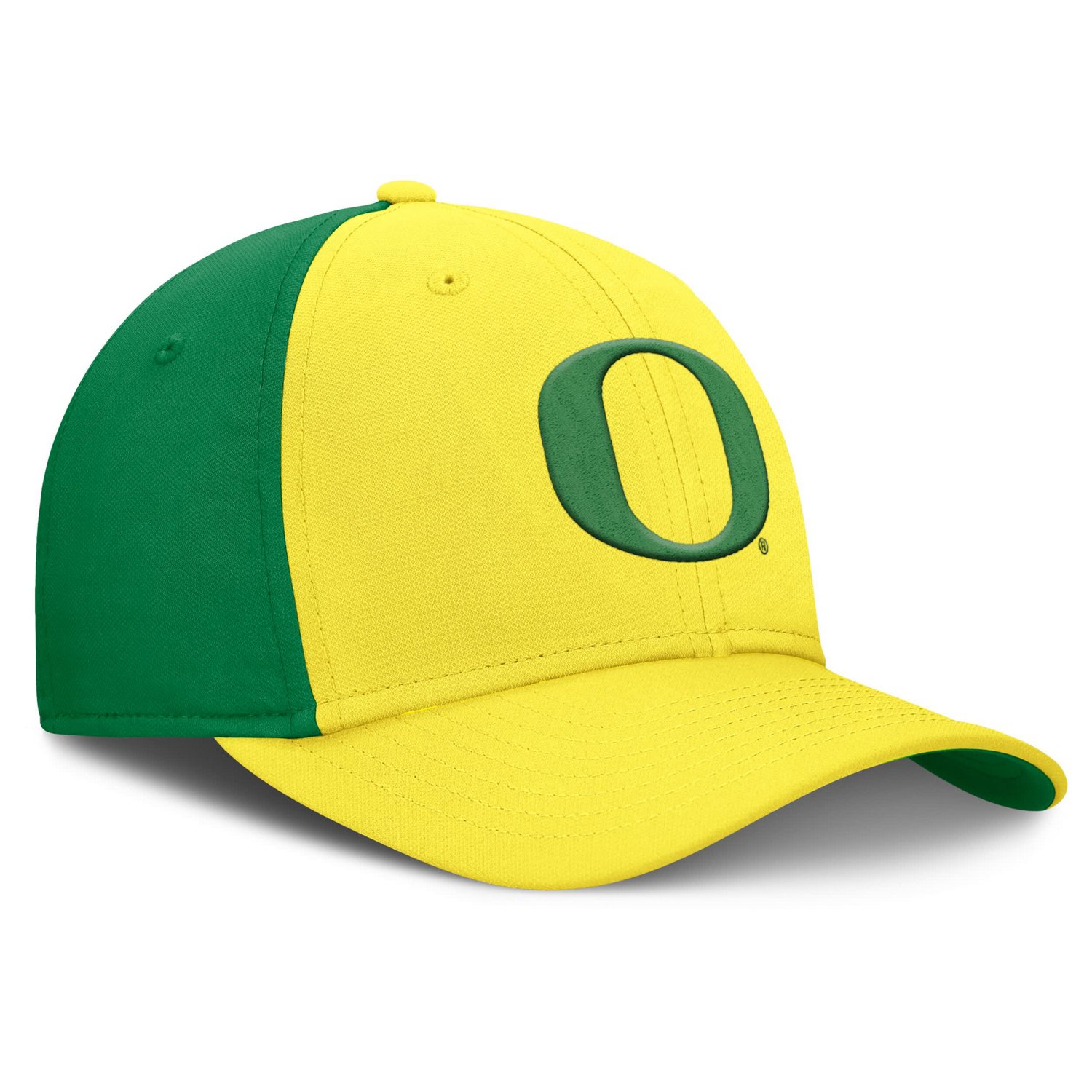 Nike Green Oregon Ducks 2025 Sideline Rise Local Performance Flex Hat - view number 3