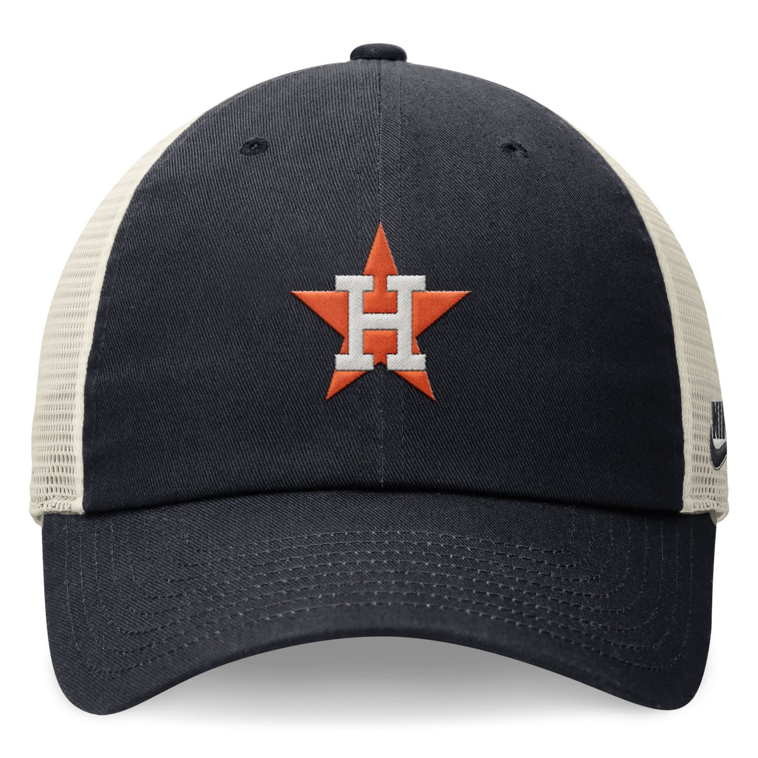 Nike Houston Astros Cooperstown Collection Rewind Club Trucker Adjustable Hat - view number 2