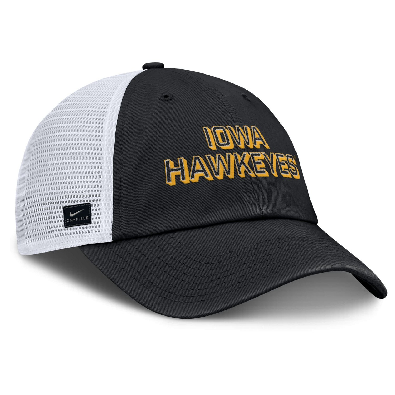 Nike Iowa Hawkeyes 2025 Gameday On-Field Club Adjustable Trucker Hat
