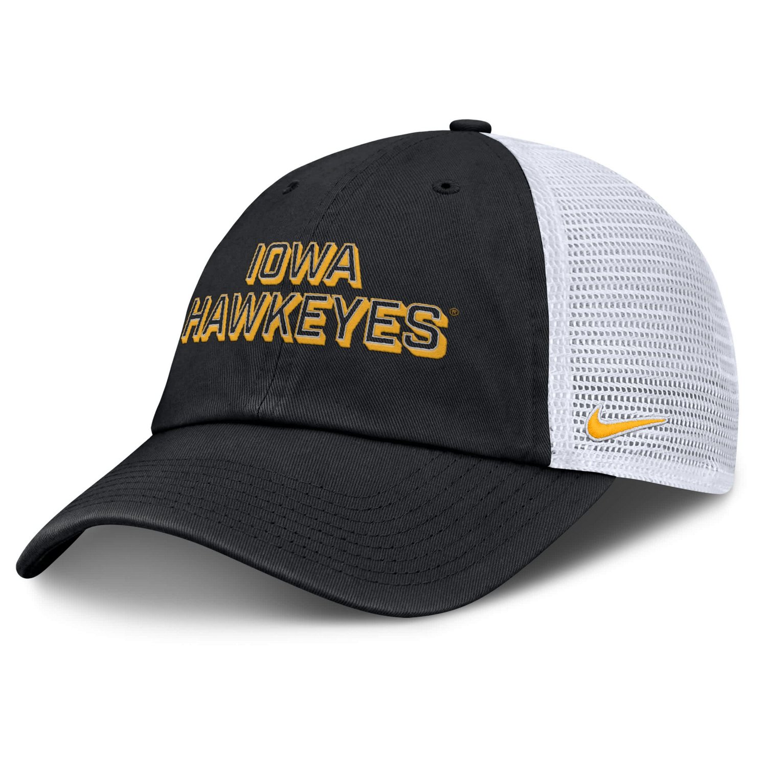 Nike Iowa Hawkeyes 2025 Gameday On-Field Club Adjustable Trucker Hat