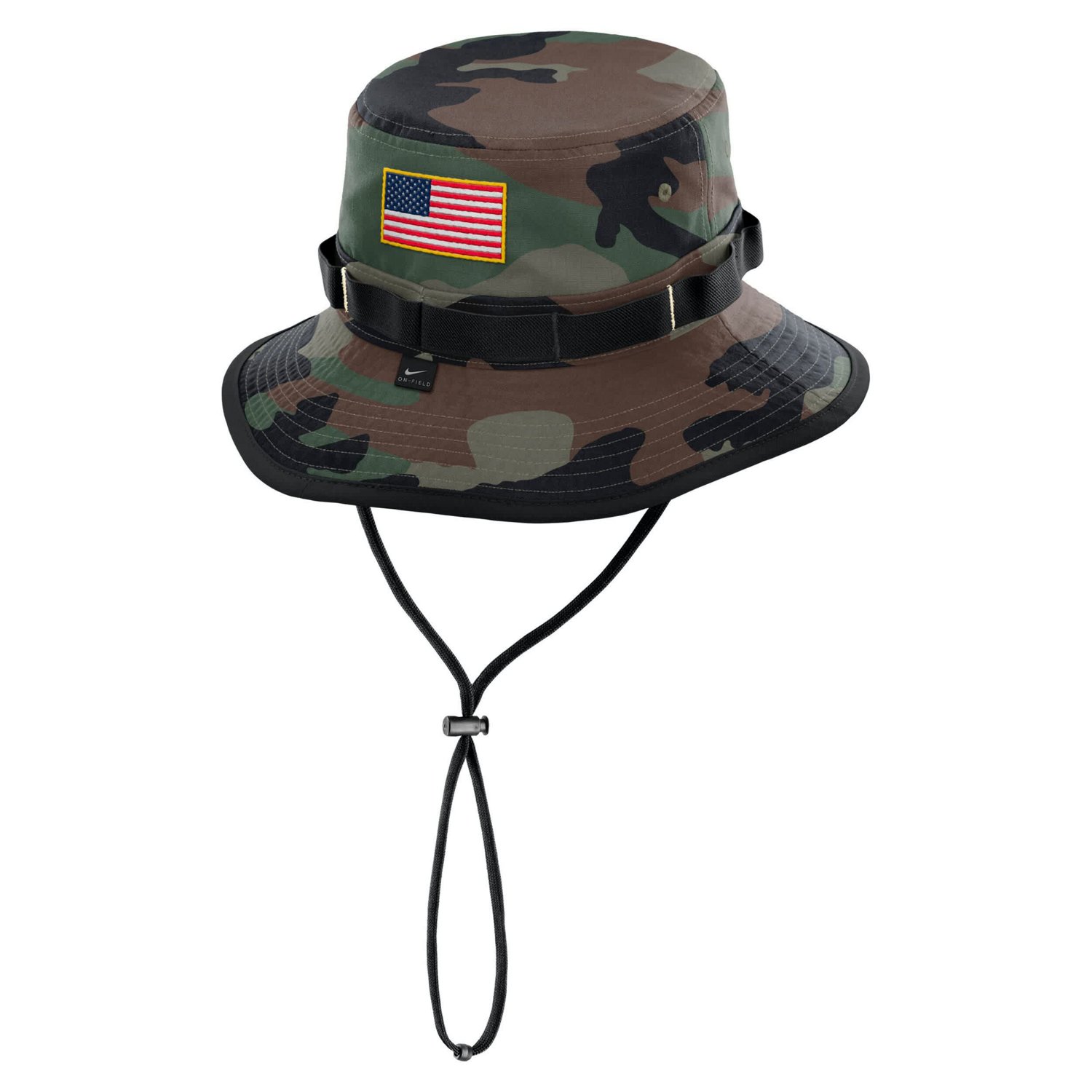 Nike Iowa Hawkeyes 2025 Military Appreciation Boonie Dri-FIT Bucket Hat - view number 2