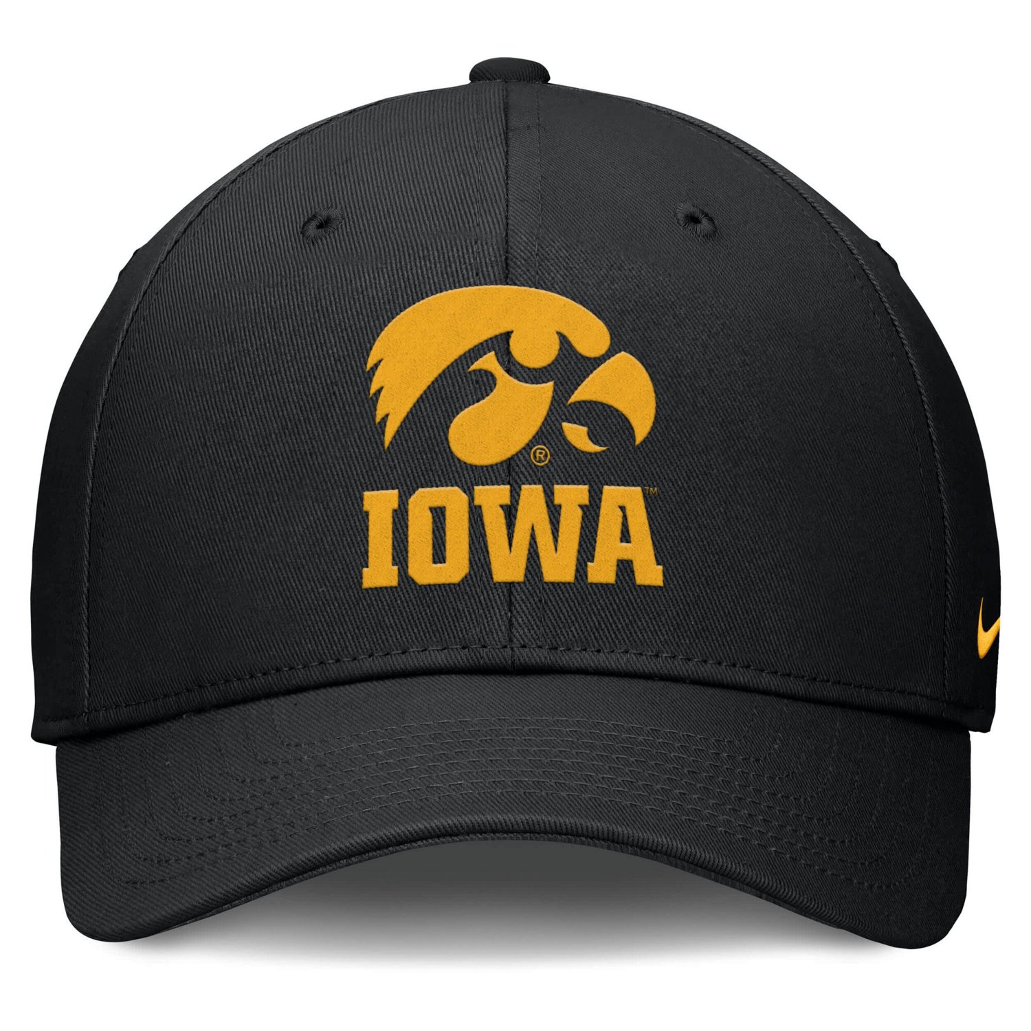 Nike Iowa Hawkeyes Campus Club Adjustable Hat                                                                                    - view number 2
