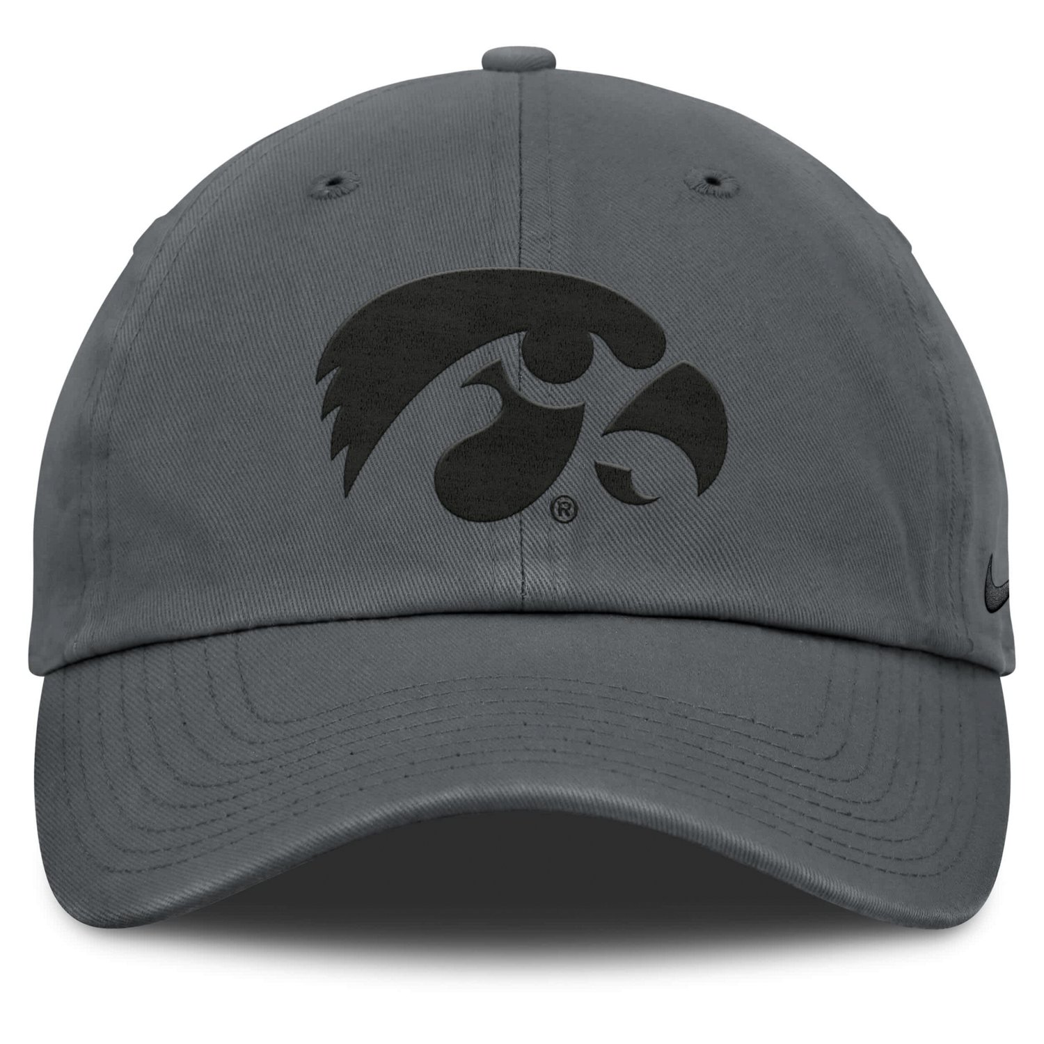 Nike Iowa Hawkeyes Club Campus Adjustable Hat - view number 2