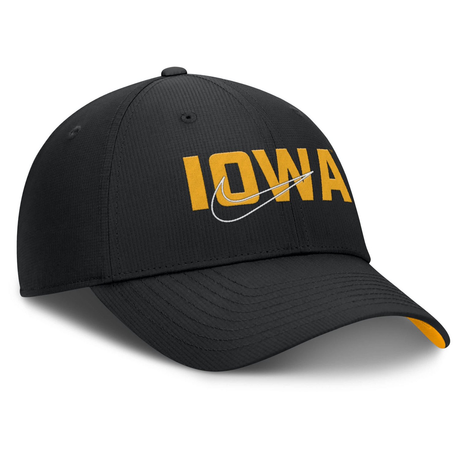 Nike Iowa Hawkeyes Club Prep Performance Adjustable Hat - view number 3