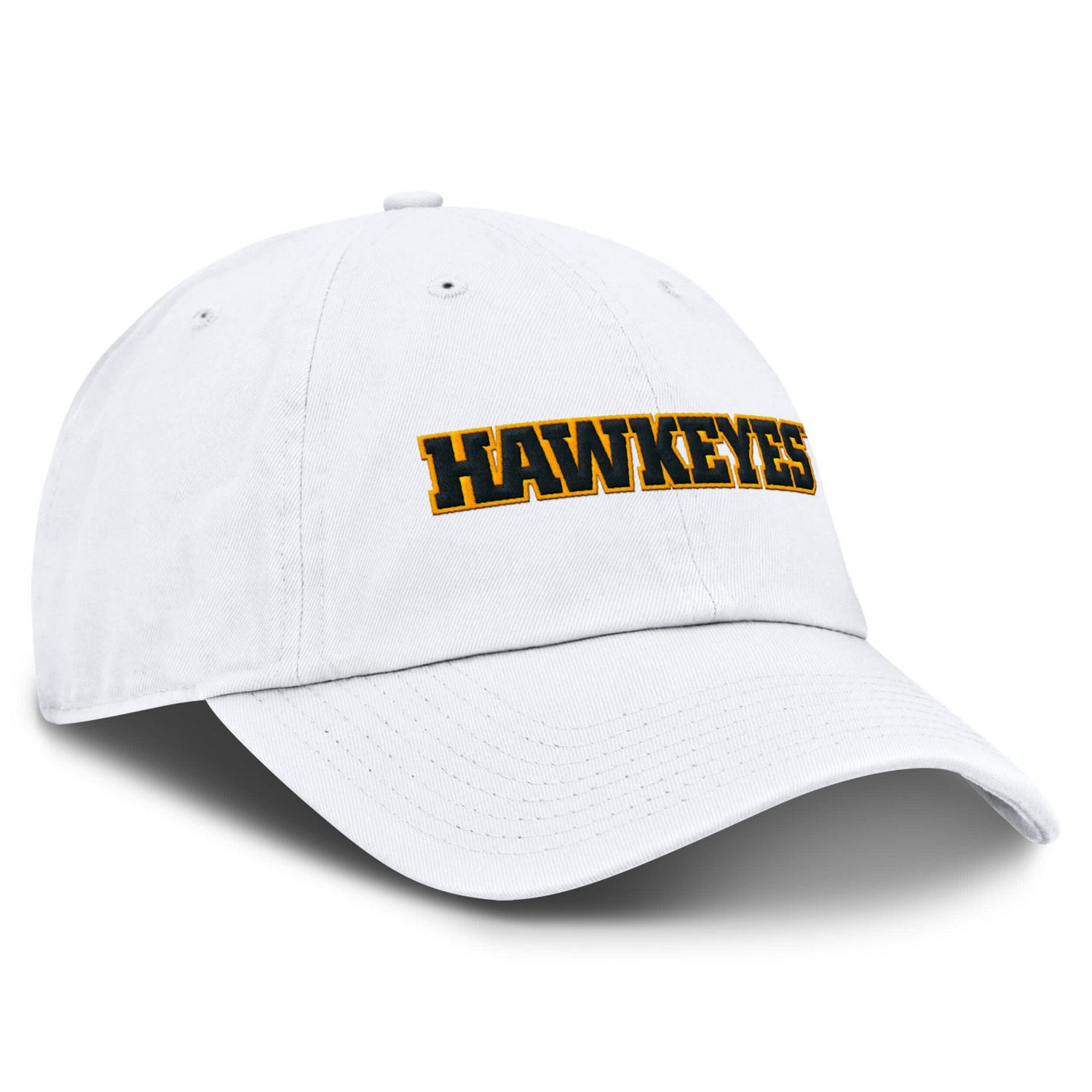Nike Iowa Hawkeyes Core Club Mascot Wordmark Adjustable Hat - view number 3