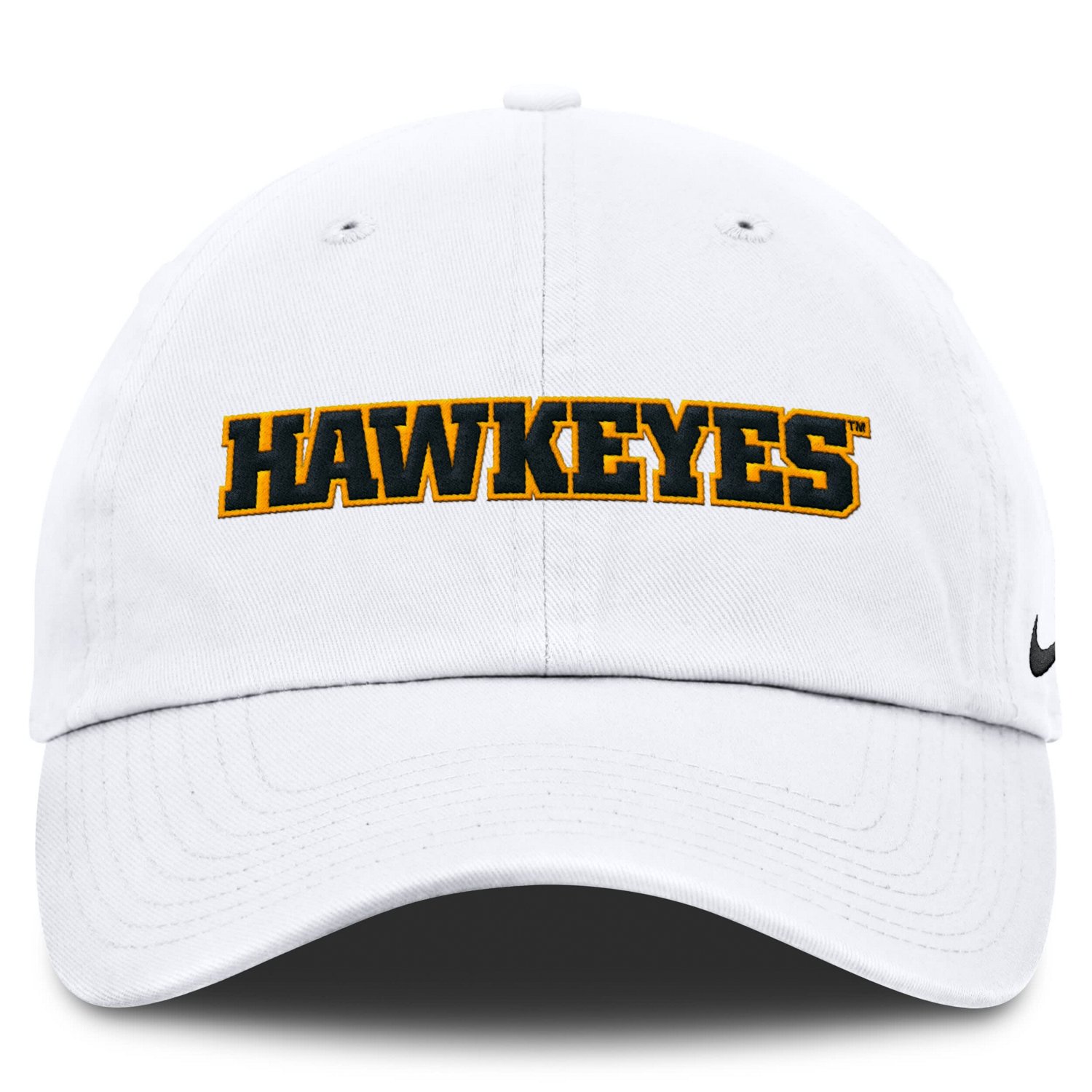 Nike Iowa Hawkeyes Core Club Mascot Wordmark Adjustable Hat - view number 2