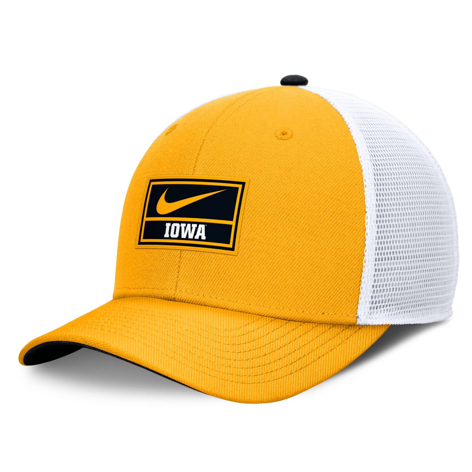 Nike Iowa Hawkeyes Stretch-Snap Adjustable Trucker Hat                                                                           - view number 1