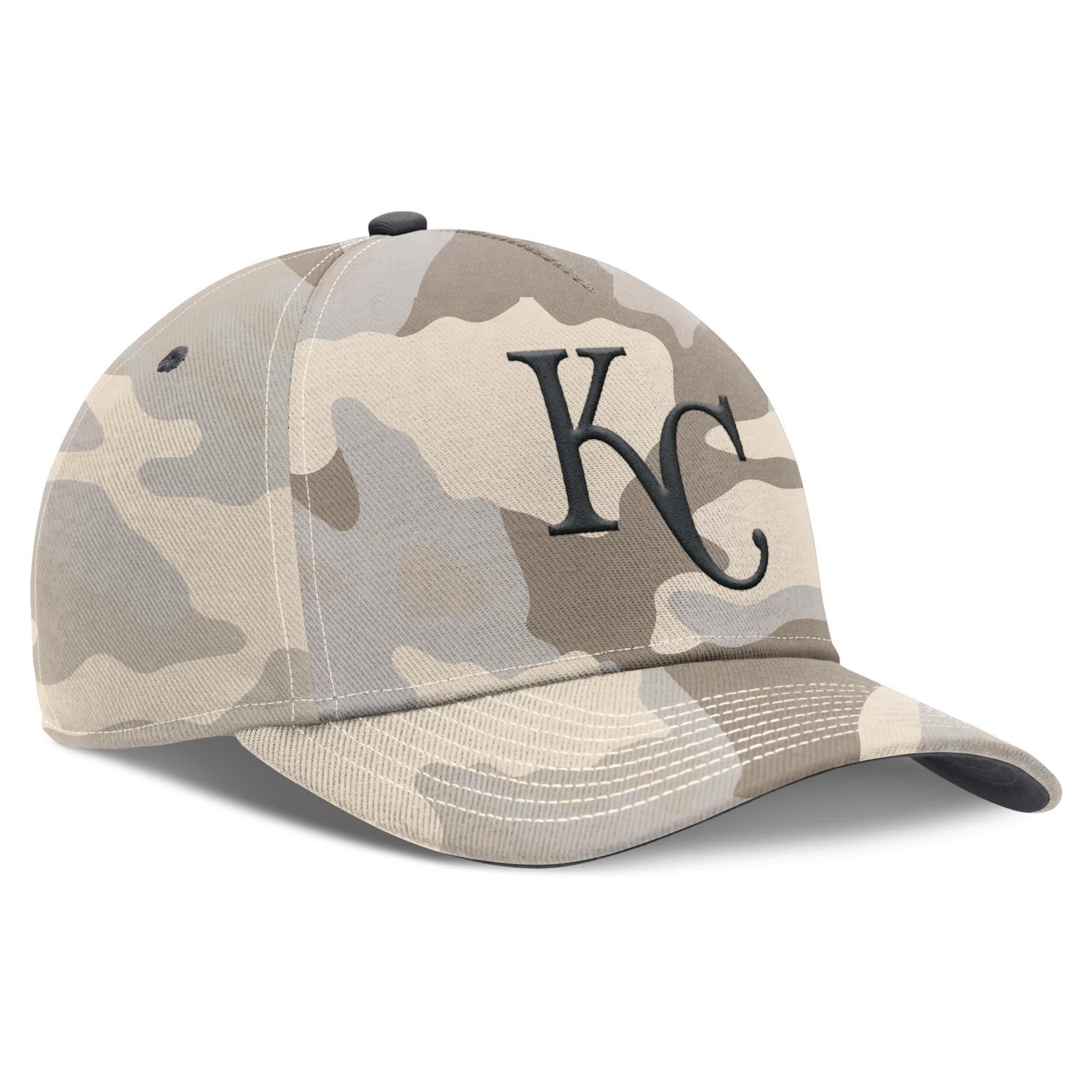 Nike Kansas City Royals Camo Pack Rise Adjustable Hat - view number 3