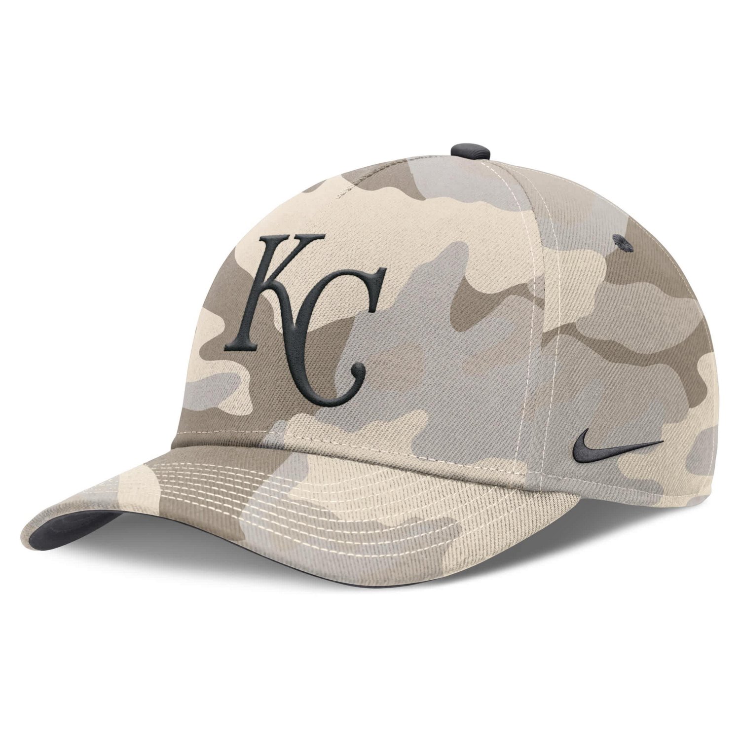 Nike Kansas City Royals Camo Pack Rise Adjustable Hat - view number 1