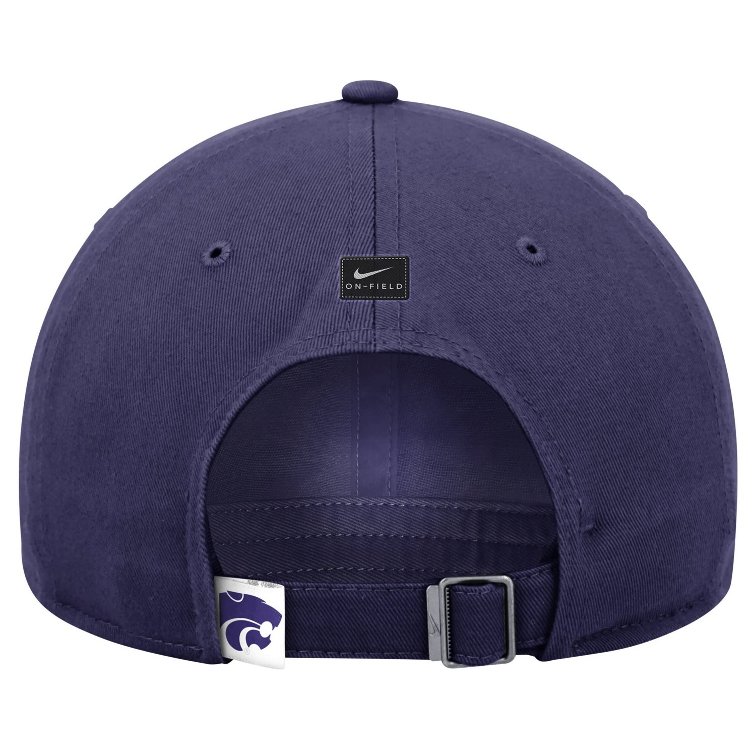 Nike Kansas State Wildcats 2024 Sideline Club Adjustable Hat                                                                     - view number 2