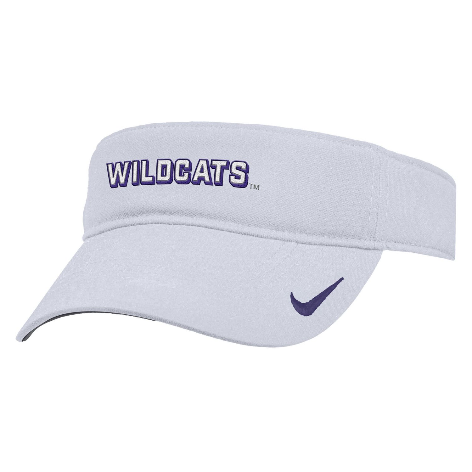 Nike Kansas State Wildcats 2025 On-Field Ace Performance Adjustable Visor