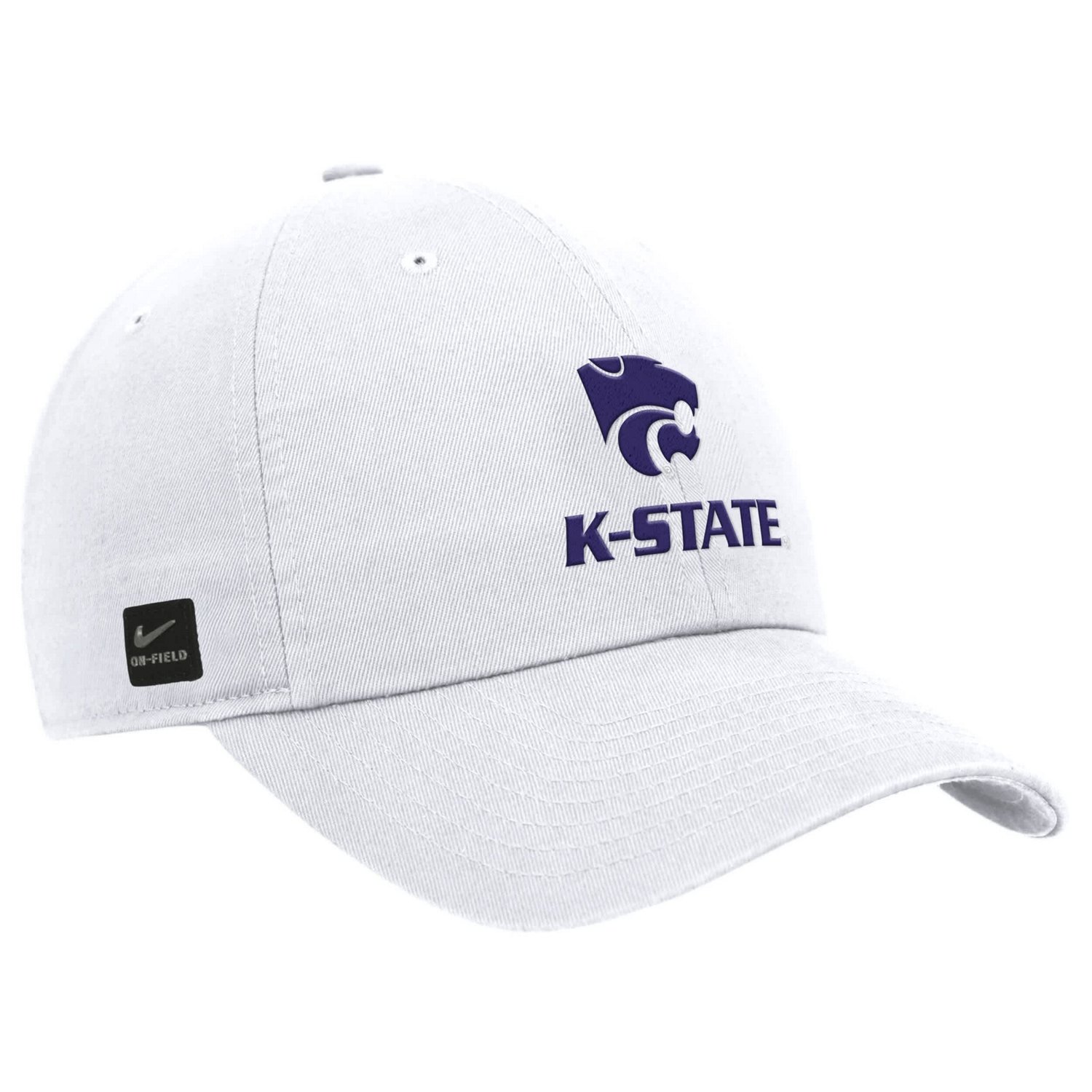 Nike Kansas State Wildcats 2025 On-Field Club Adjustable Hat