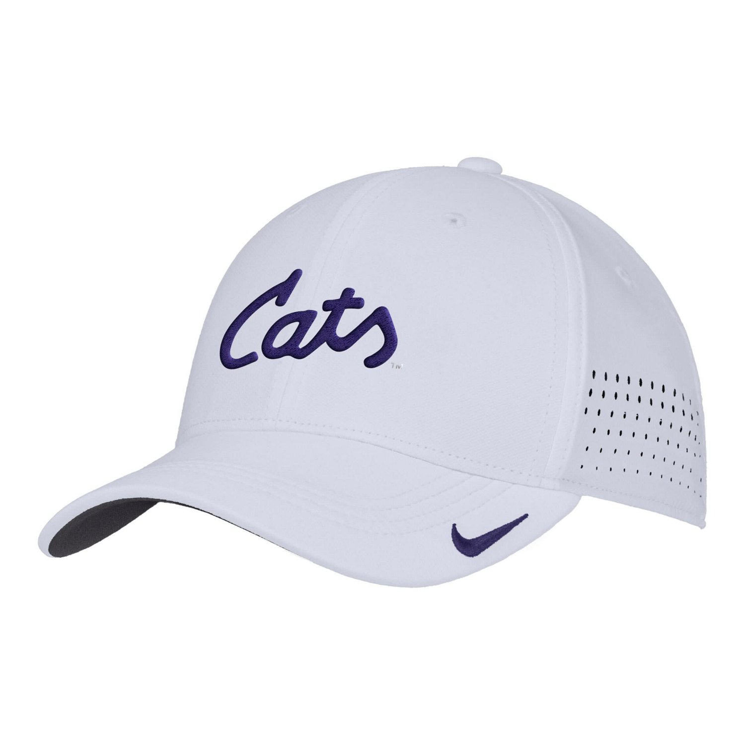 Nike Kansas State Wildcats 2025 On-Field Performance Flex Hat - view number 2