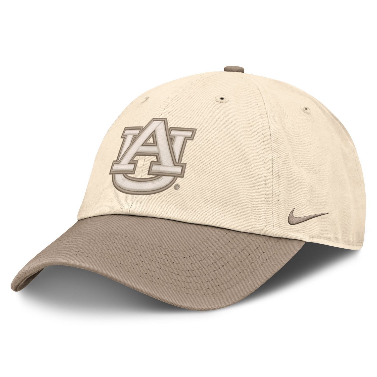 Nike Khaki Auburn Tigers Two-Tone Club Adjustable Hat