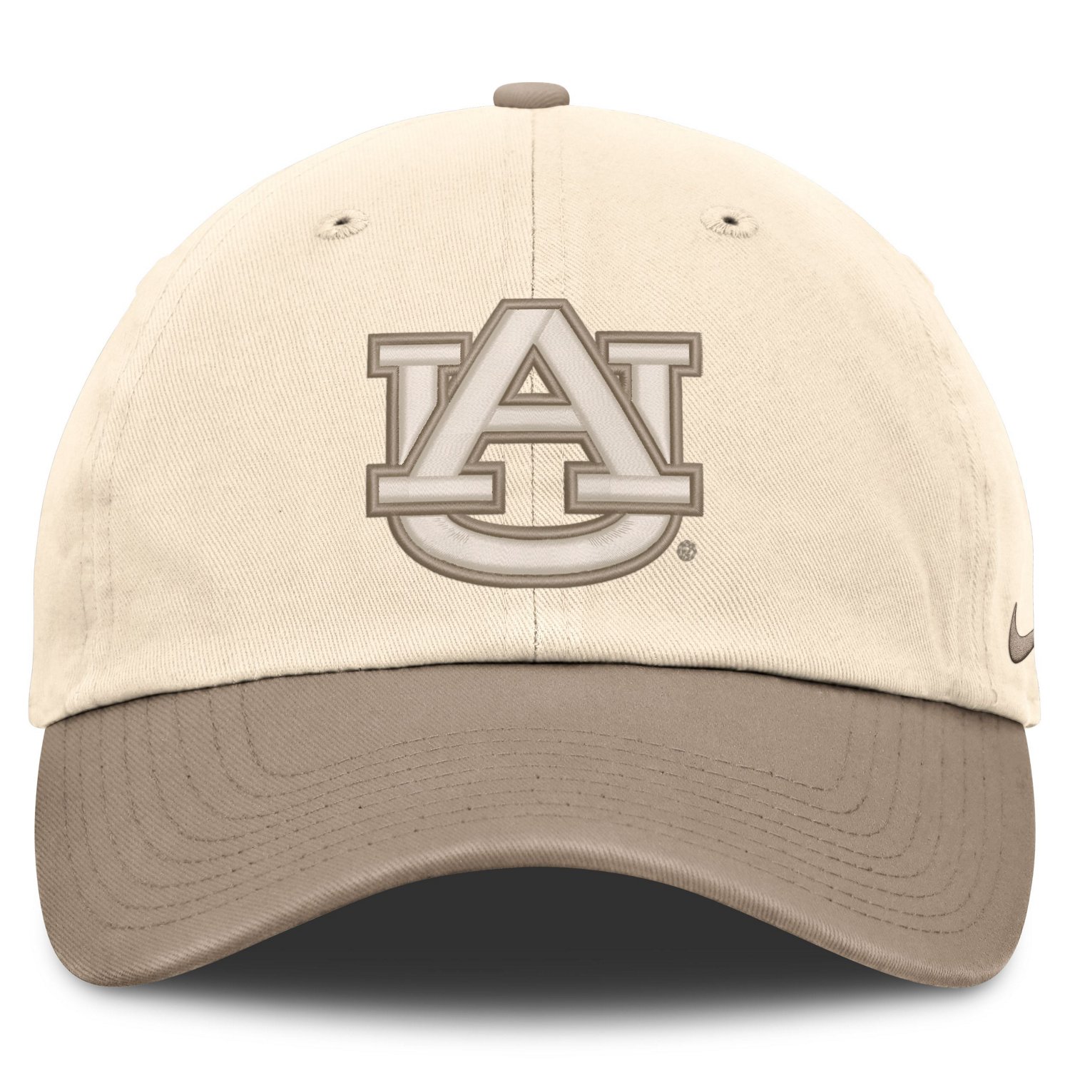 Nike Khaki Auburn Tigers Two-Tone Club Adjustable Hat - view number 2