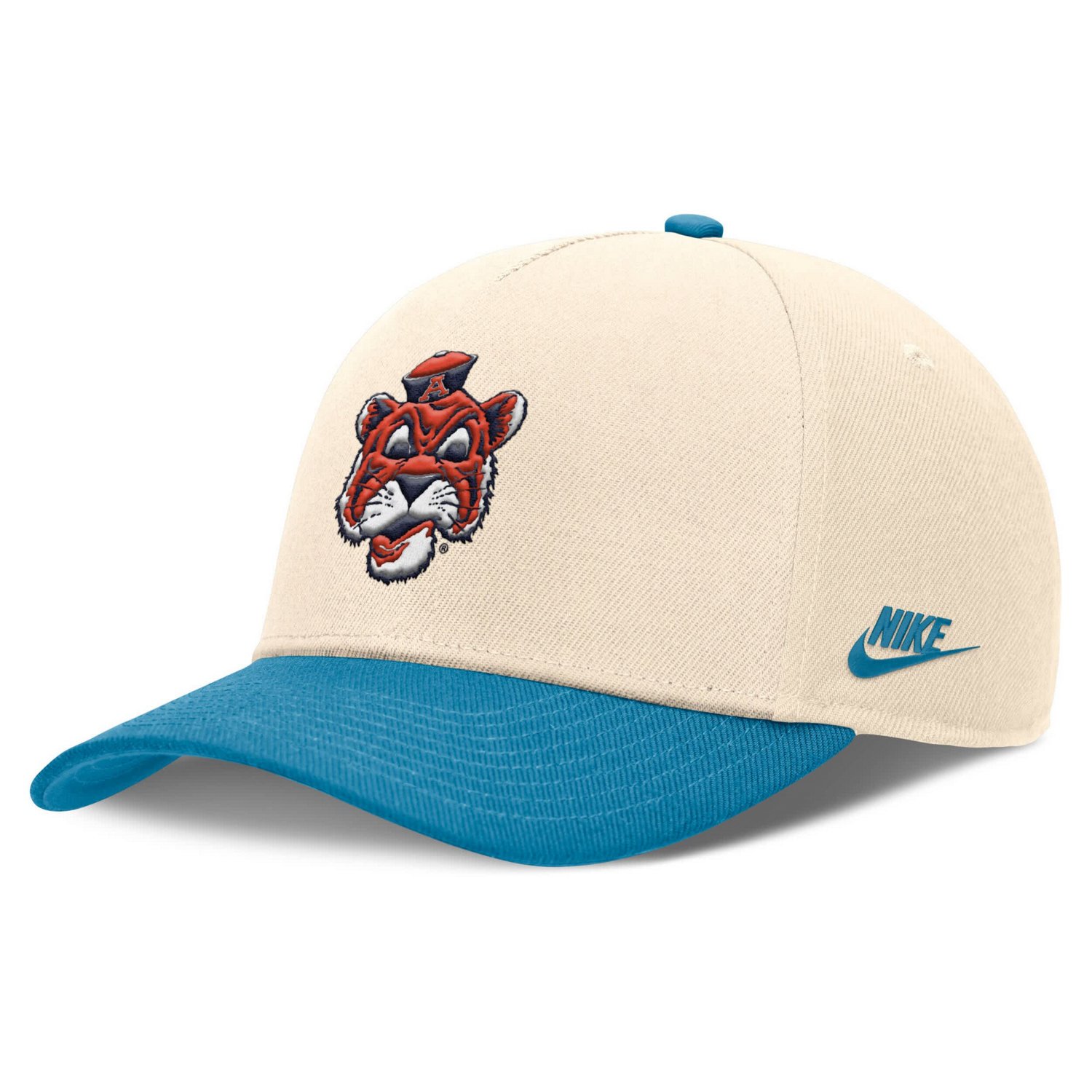 Nike Light Blue Auburn Tigers Academic Rise Dri-FIT Adjustable Hat - view number 3