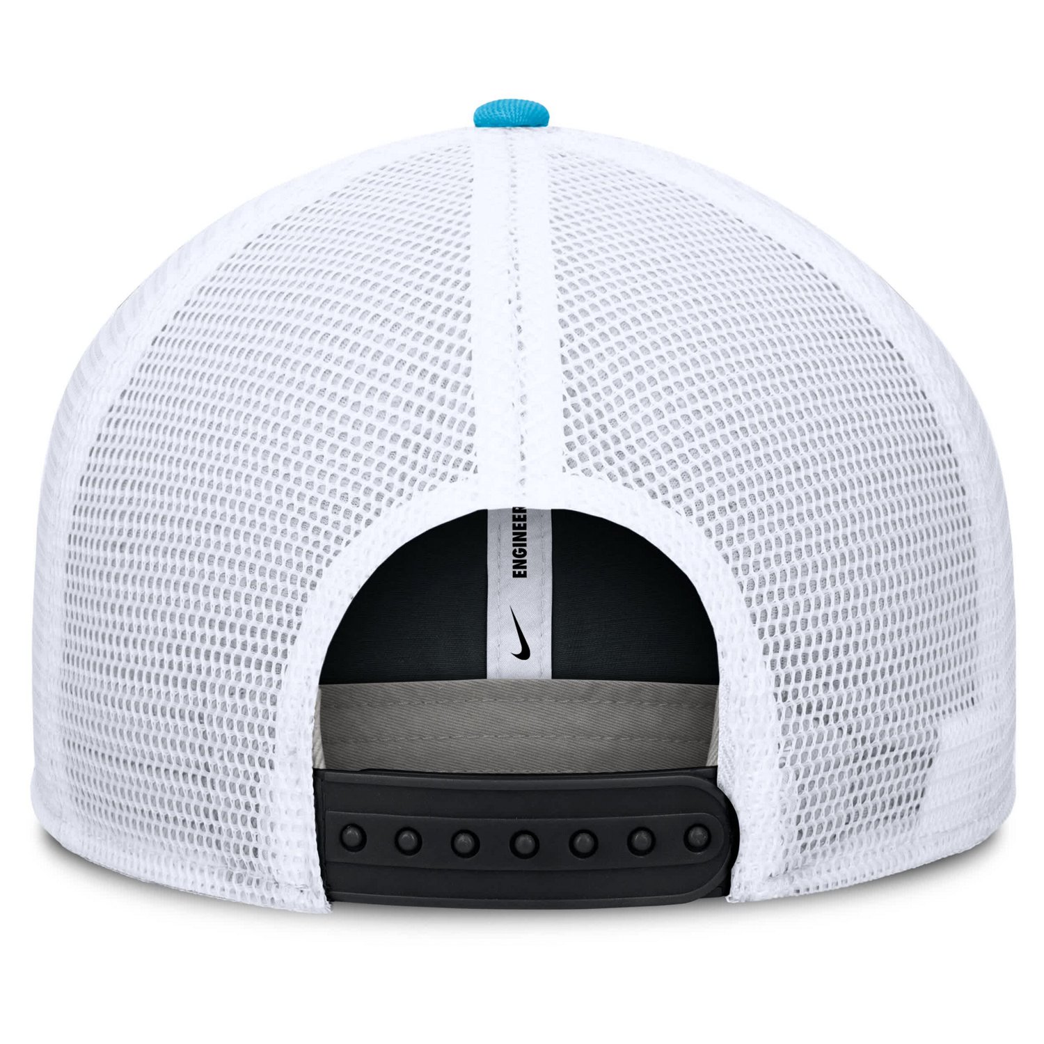 Nike Light Blue Miami Marlins Pro Performance Trucker Snapback Hat - view number 4