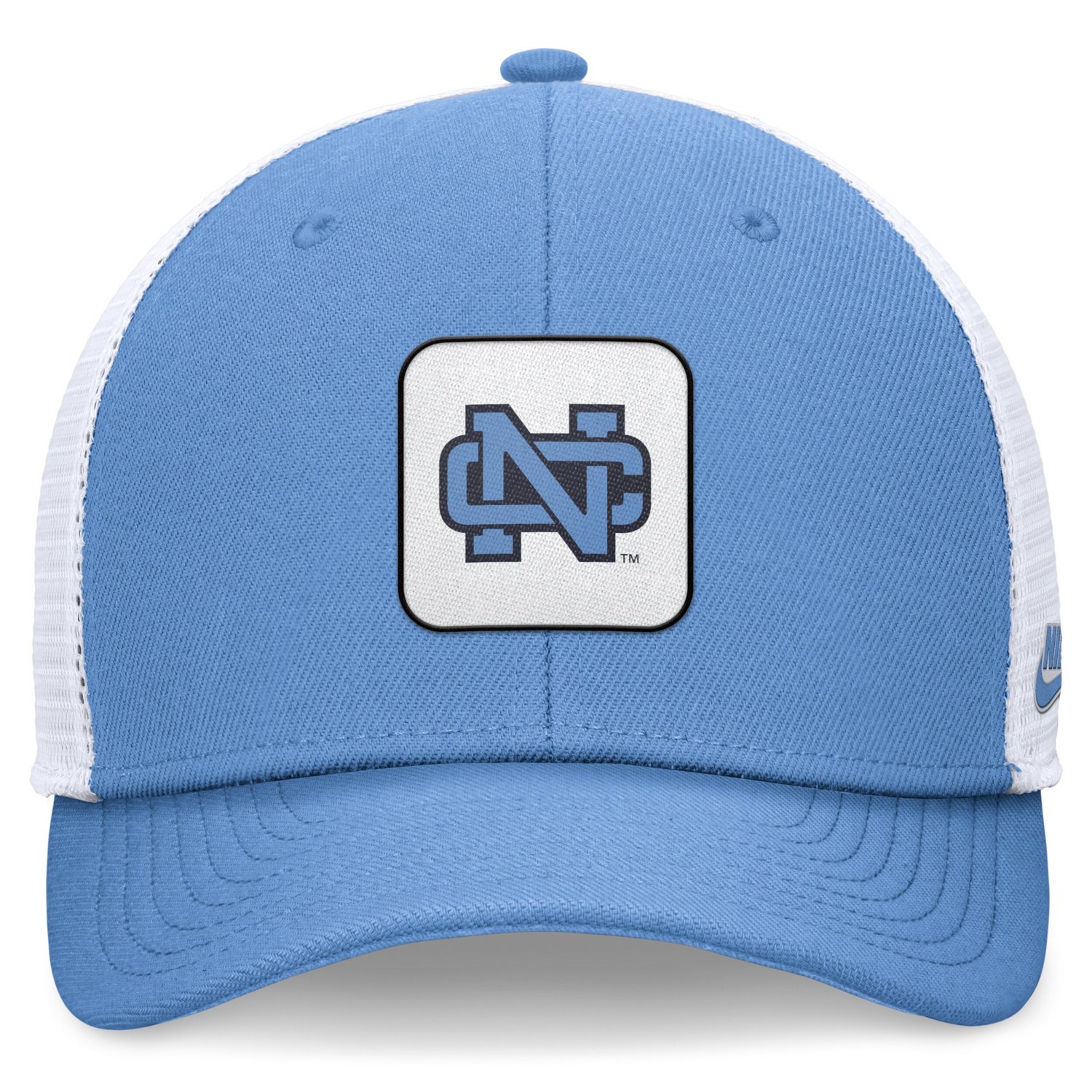 Nike Light White North Carolina Tar Heels Legacy Rise Mascot Trucker Adjustable Hat                                              - view number 2