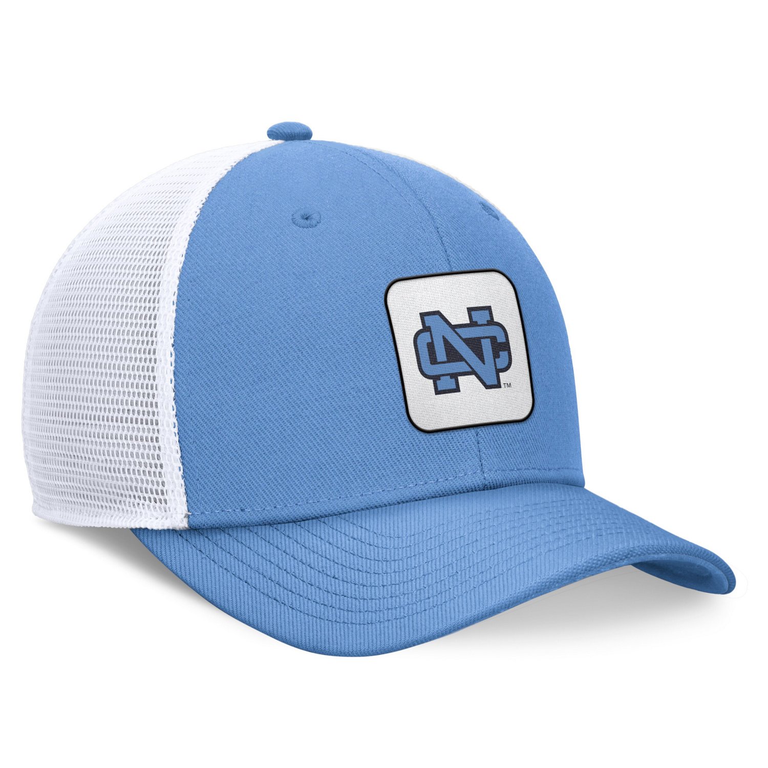 Nike Light White North Carolina Tar Heels Legacy Rise Mascot Trucker Adjustable Hat                                              - view number 3
