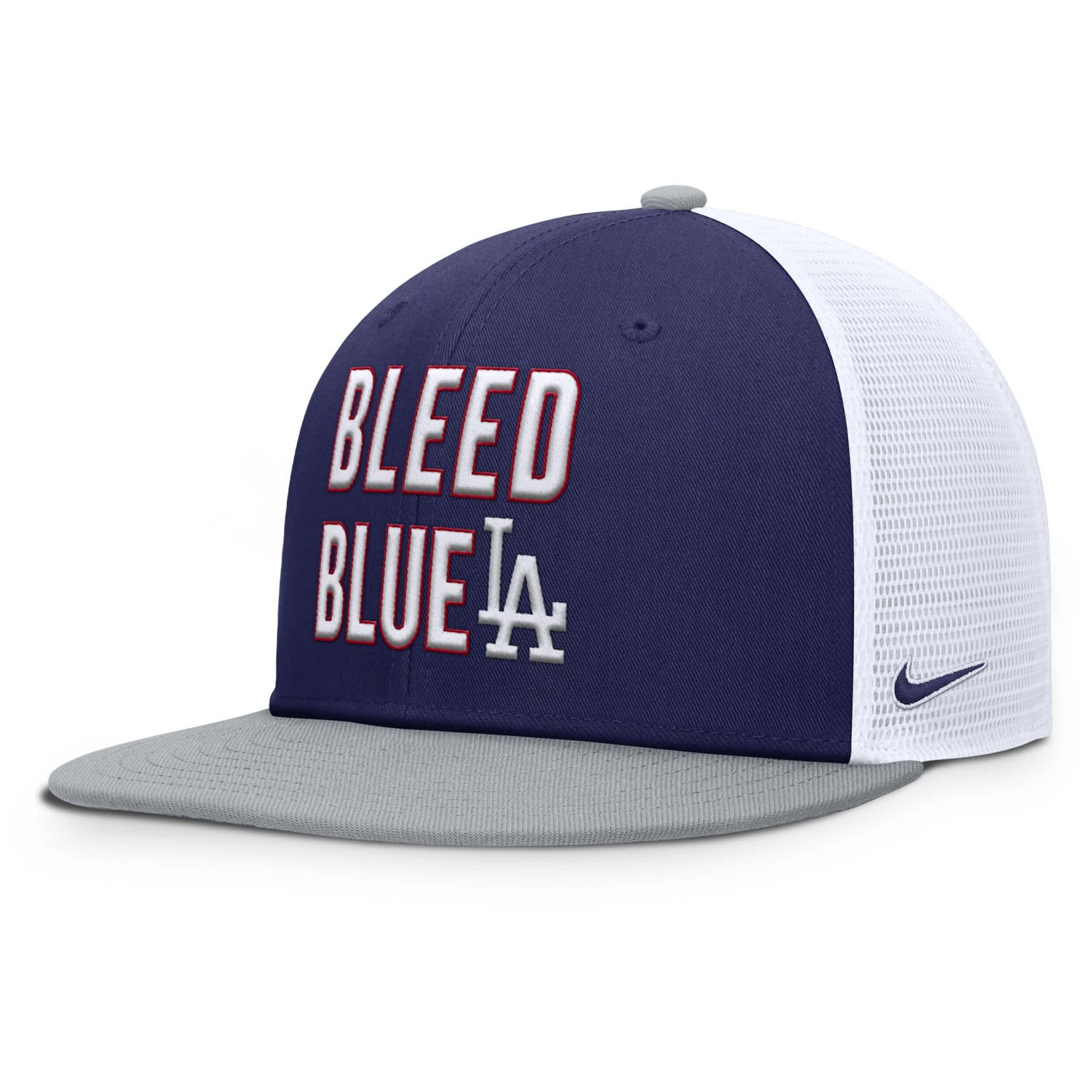 Nike Los Angeles Dodgers Pro Trucker Snapback Hat - view number 3