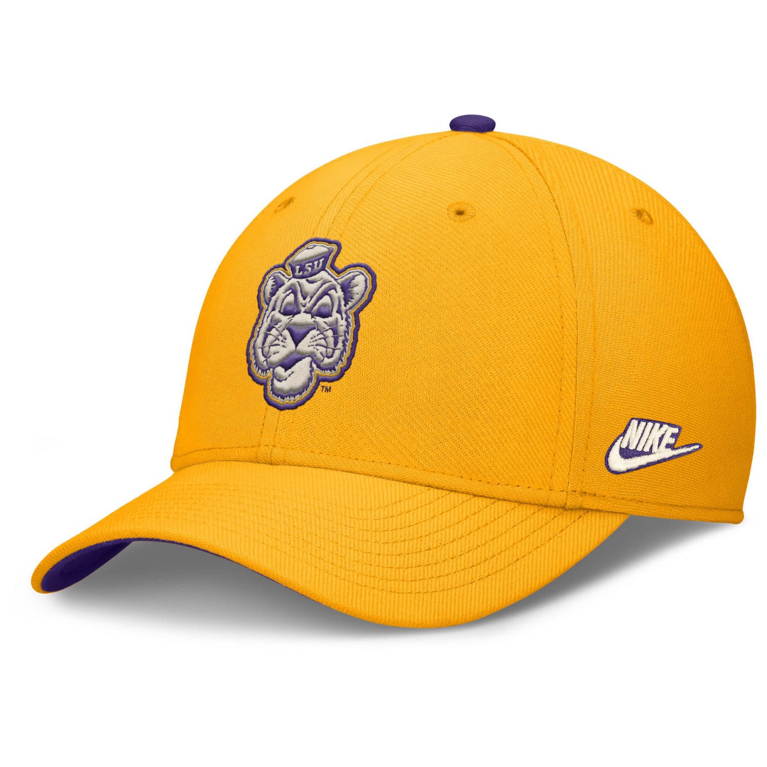 Nike LSU Tigers Legacy Rise Performance Flex Hat
