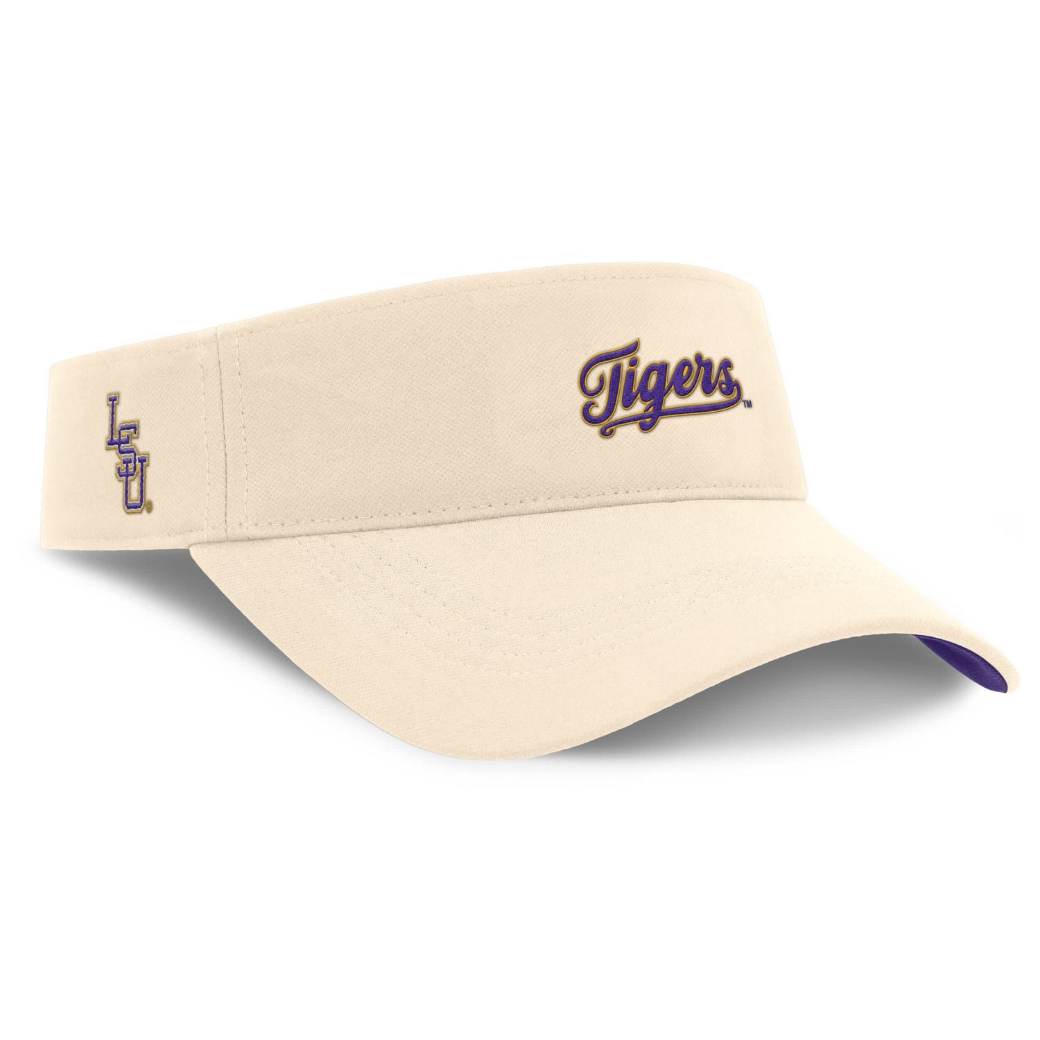Nike LSU Tigers Primetime Ace Adjustable Visor                                                                                   - view number 1