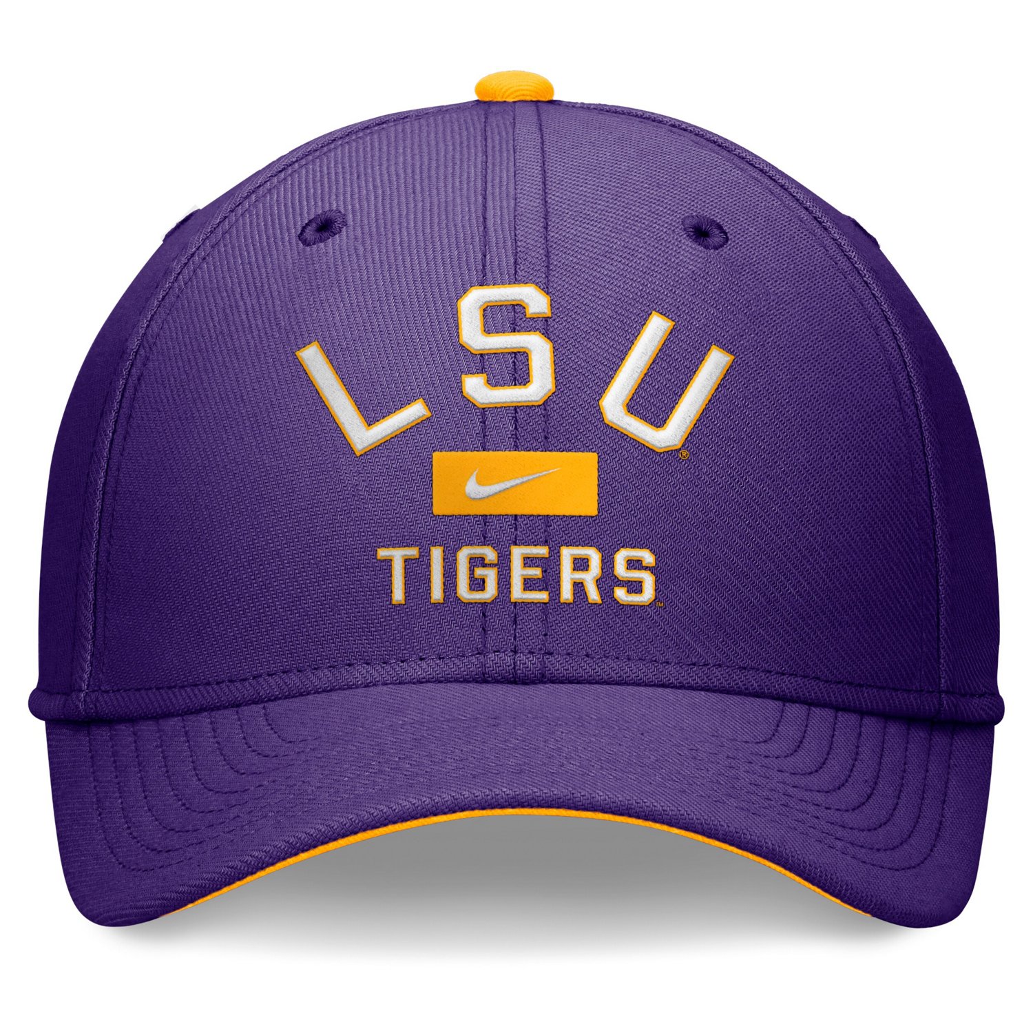 Nike LSU Tigers Primetime Rise Swoosh Flex Hat - view number 2