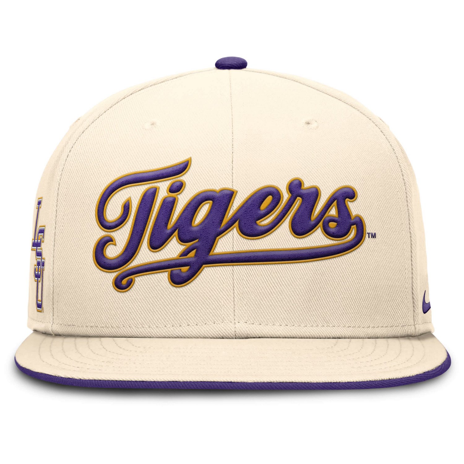 Nike LSU Tigers Primetime True Performance Fitted Hat - view number 2