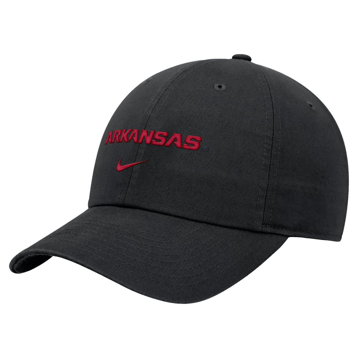 Nike Men's Arkansas Razorbacks Club Unstructured Cap                                                                             - view number 1