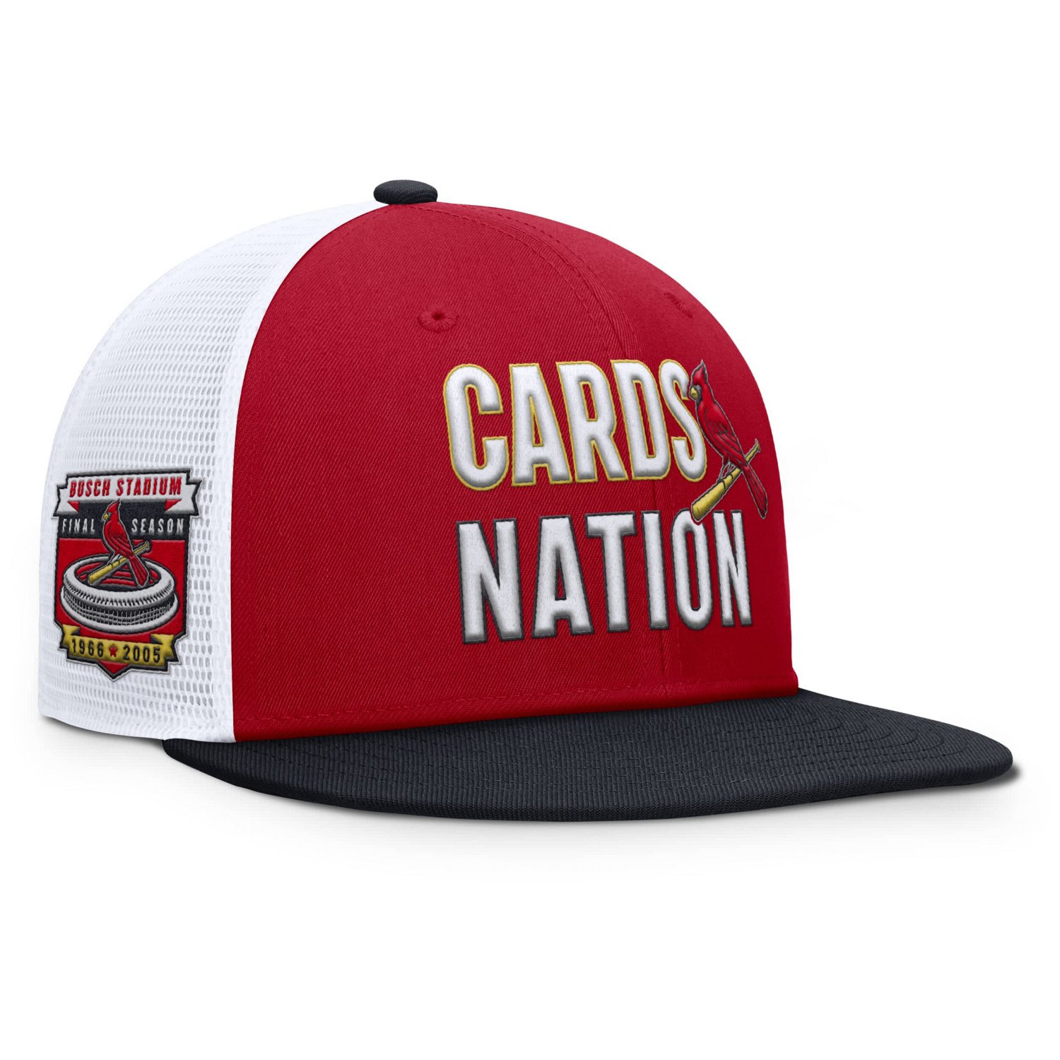 Nike Men's Cardinals Primetime Pro Structured Square Bill Trucker Cap